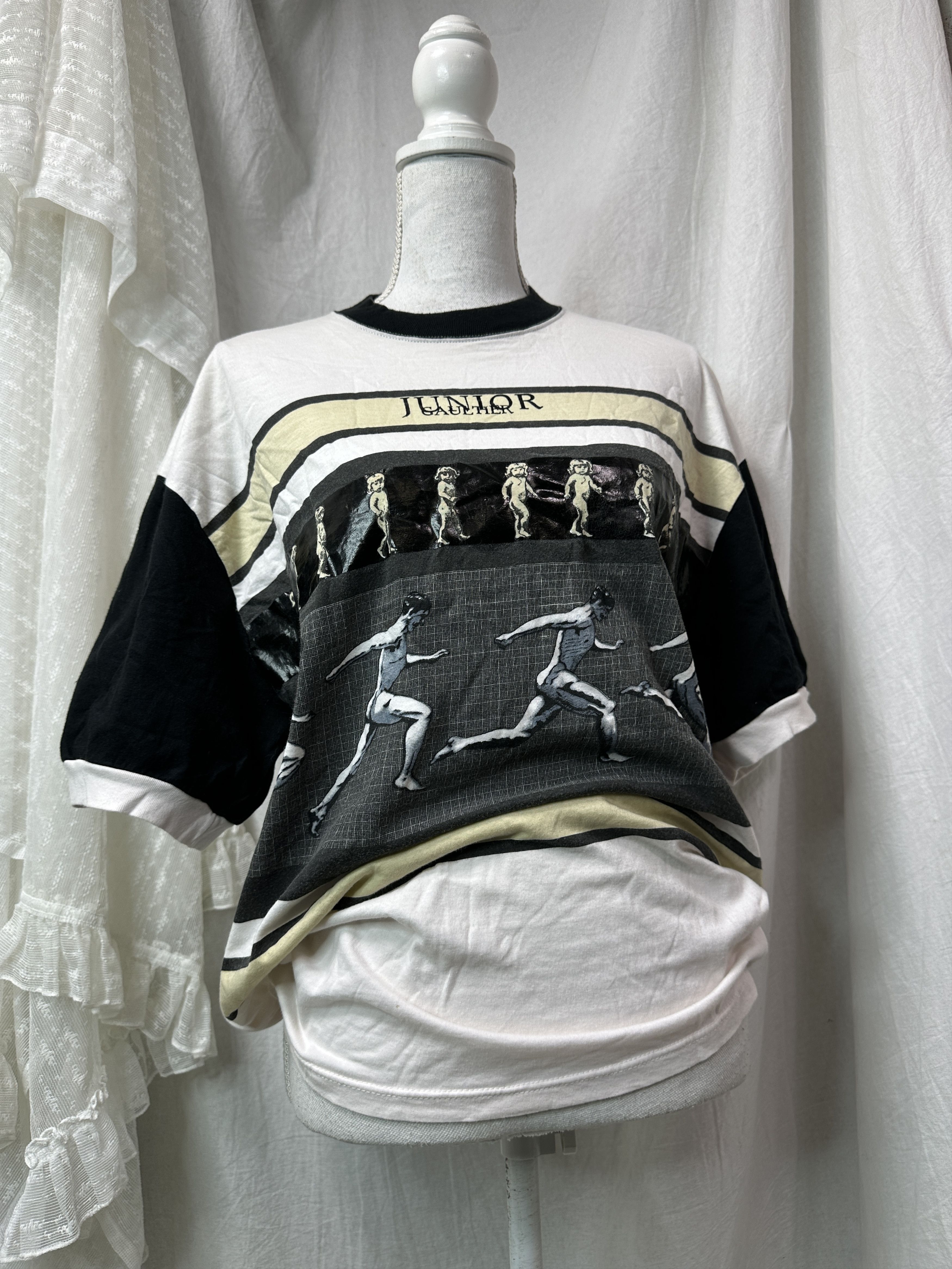 Jean Paul Gaultier Vintage Streetwear Old School Jean Paul Gaultier T-shirt 80s Size US XL / EU 56 / 4 - 1 Thumbnail