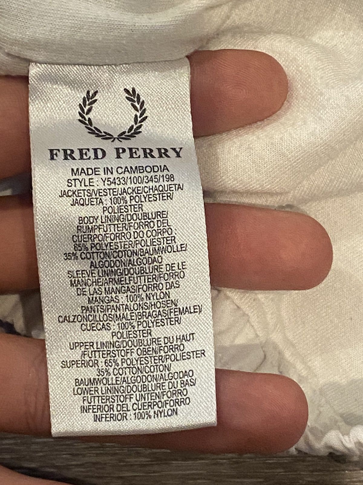 Fred Perry × Vintage Fred Peryy Vintage Size US XS / EU 42 / 0 - 3 Thumbnail