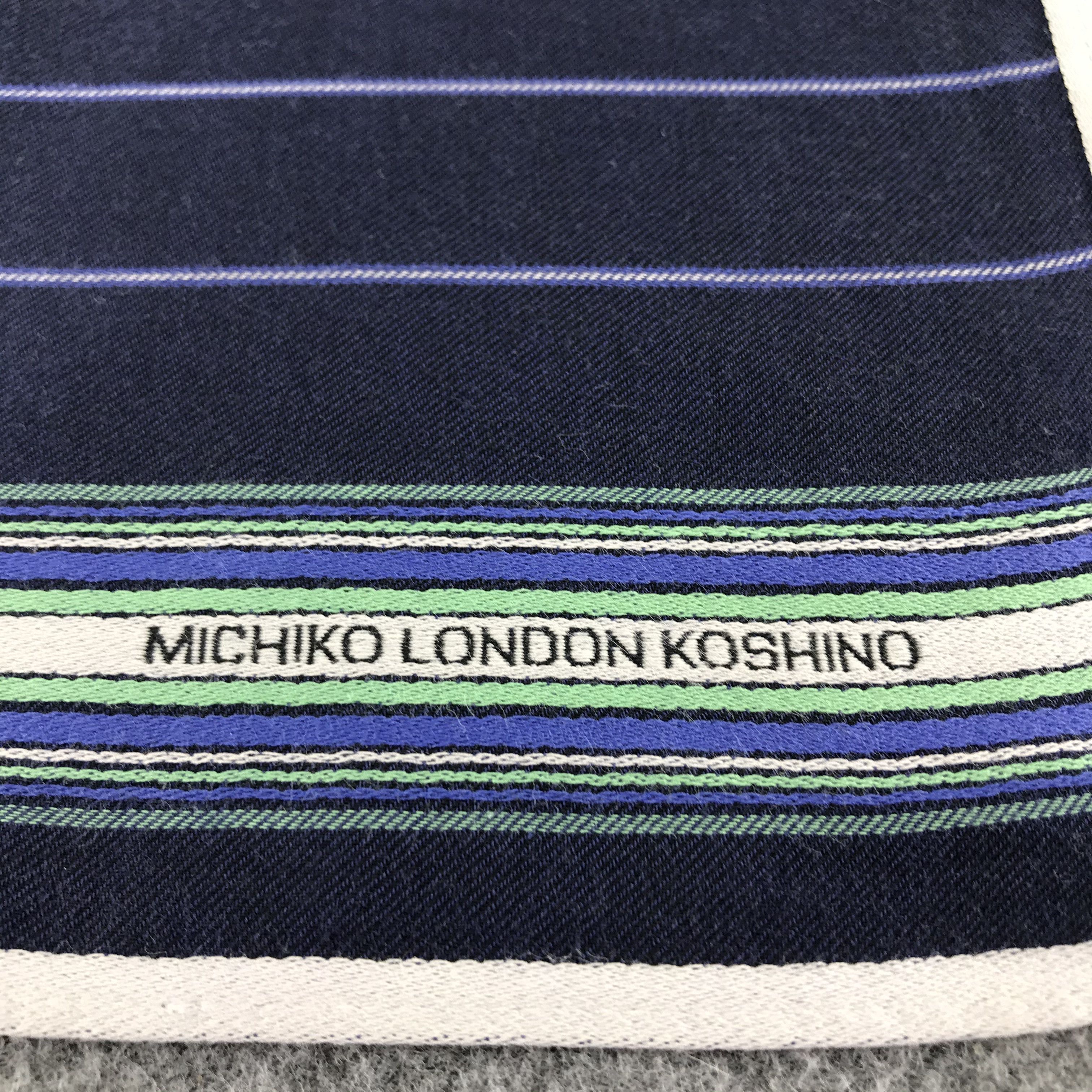 Japanese Brand × Michiko Koshino London × Vintage Michiko London Koshino Handkerchief Bandana H204 Size ONE SIZE - 4 Thumbnail
