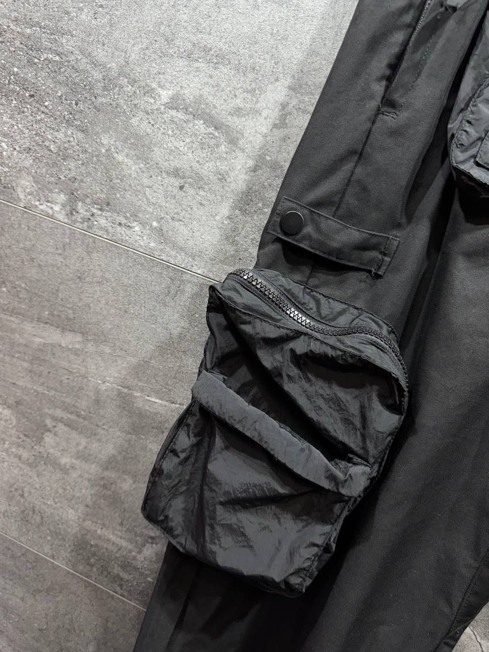 Japanese Brand Men's Cargo Multipocket Pants Fashion Men's Sweatpants Nylon Size US 32 / EU 48 - 8 Thumbnail