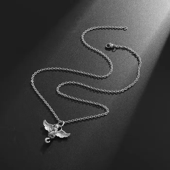 Jewelry Cat Wings Pendant Necklace Size ONE SIZE - 6 Thumbnail