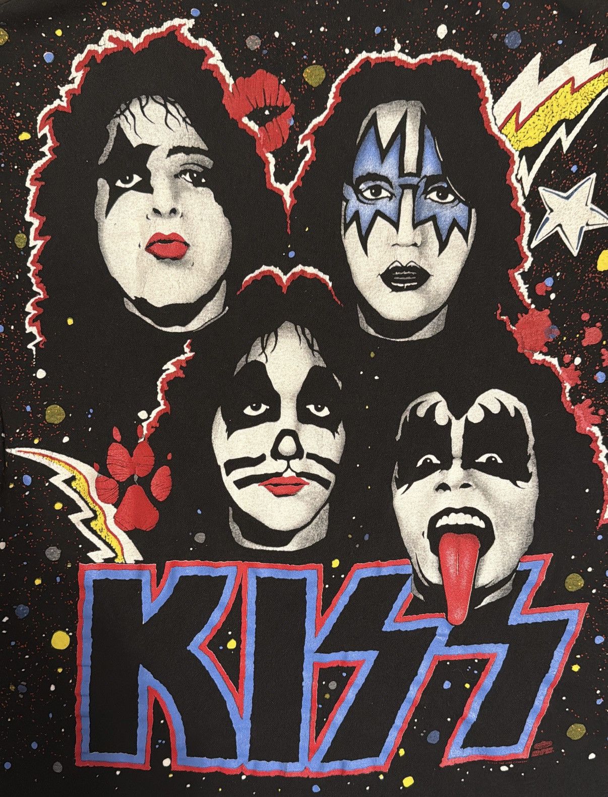 KISS Vintage 1992 Kiss Chikara AOP T-shirt Size US XL / EU 56 / 4 - 13 Thumbnail