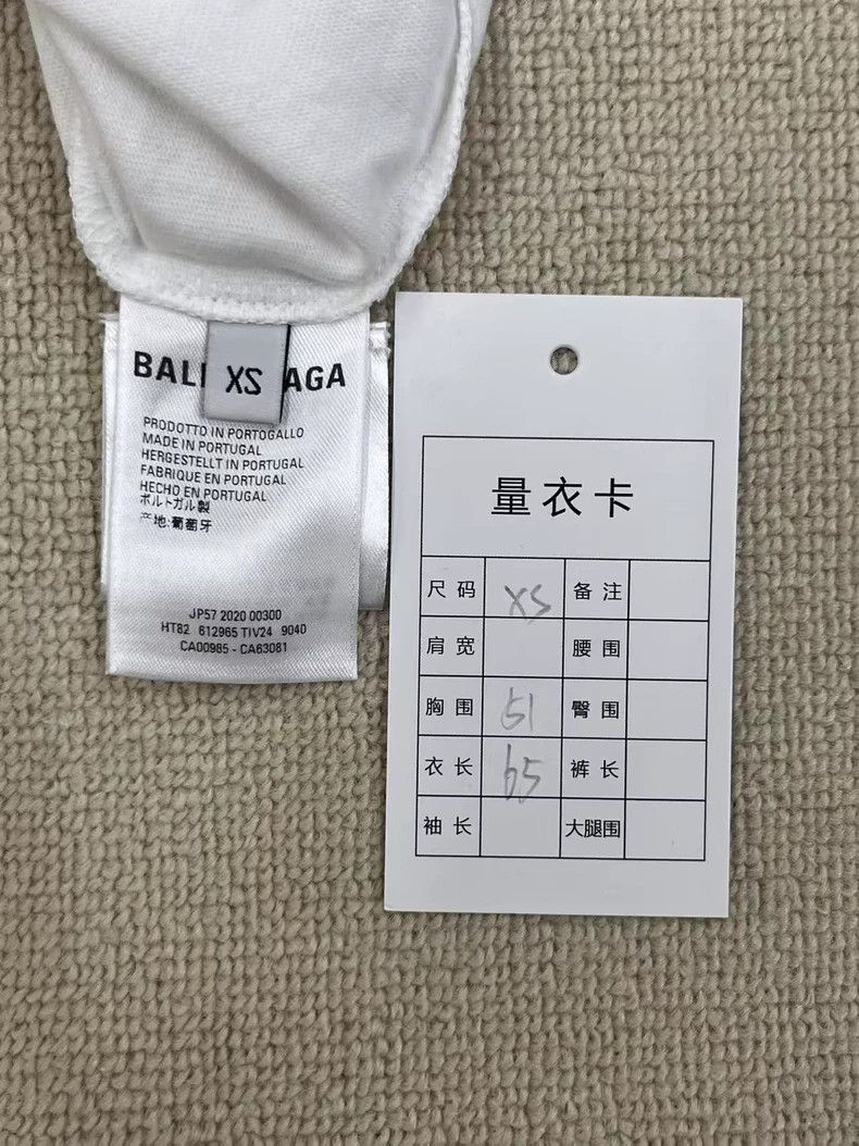Balenciaga Balenciaga Logo letter printed short-sleeved round neck T- Size US XS / EU 42 / 0 - 4 Thumbnail