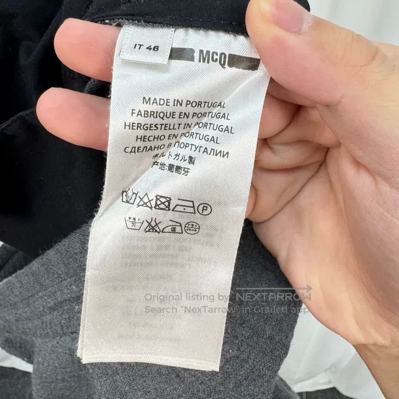 Alexander McQueen Alexander Mcqueen Woollen casual trousers Size US 30 / EU 46 - 6 Thumbnail