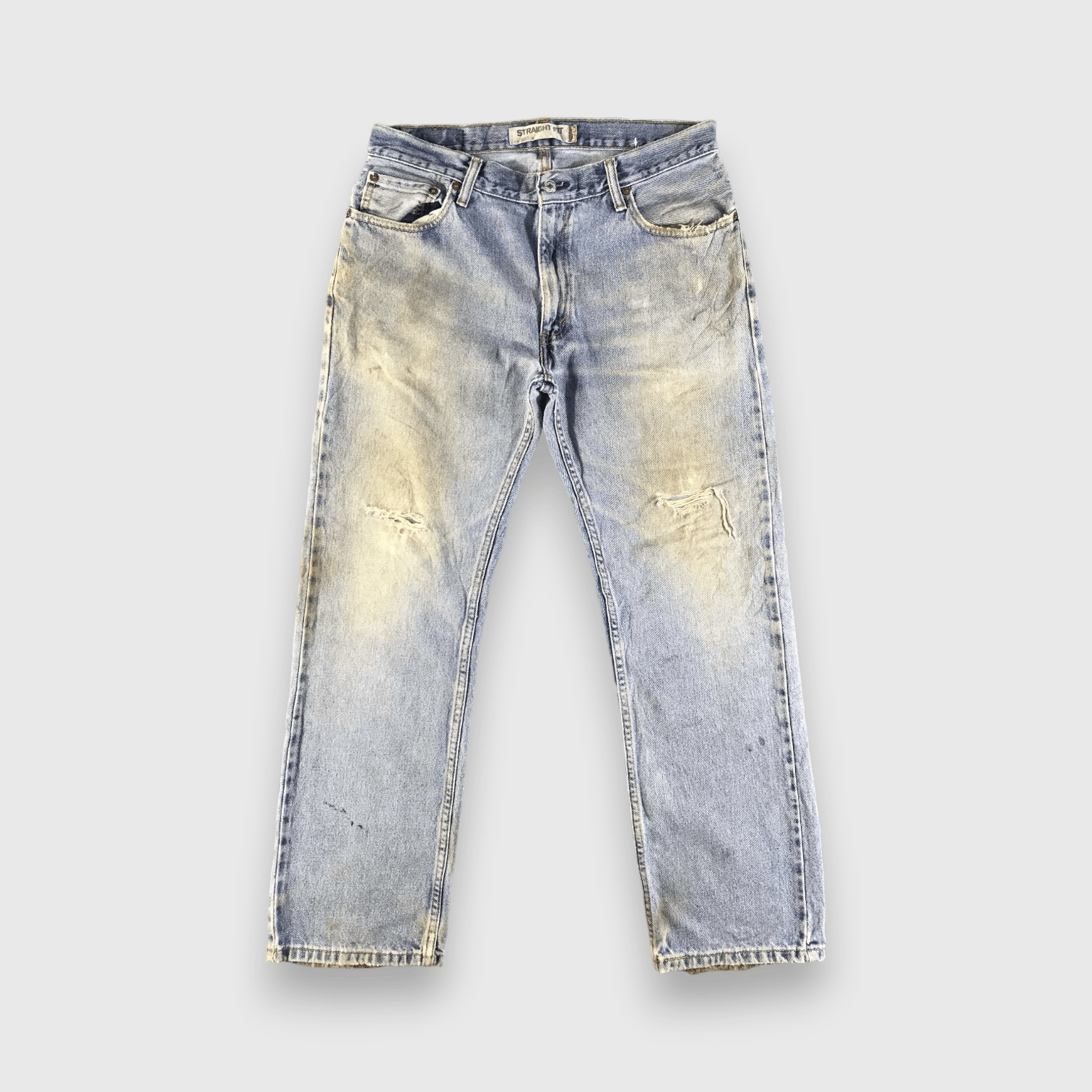 Levi's Vintage Light Wash Levis 505 Jeans-J4222 Size US 35 - 1 Thumbnail