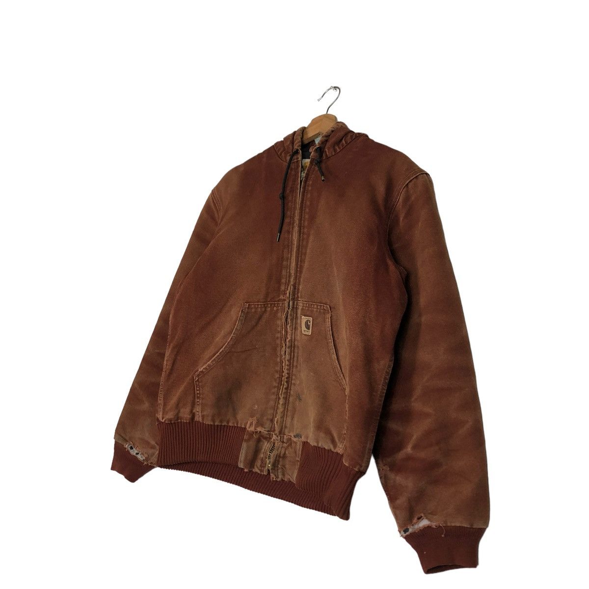 Carhartt 🔥Vtg Distressed Chore Jacket Duck Canvas Carhartt USA Size US M / EU 48-50 / 2 - 2 Thumbnail