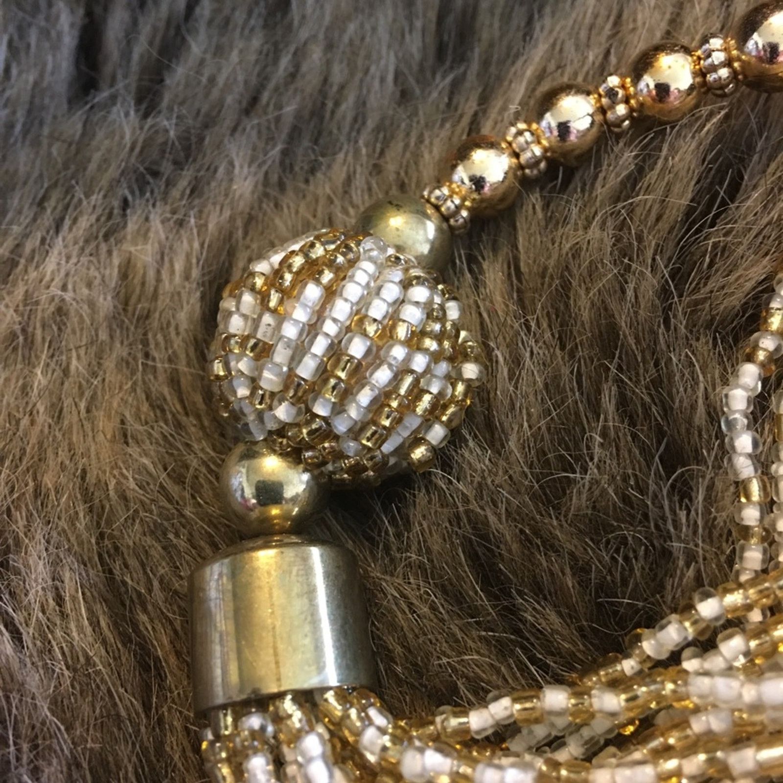 Jewelry Chelsea NYC multi strand seed bead ball necklace Size ONE SIZE - 7 Thumbnail