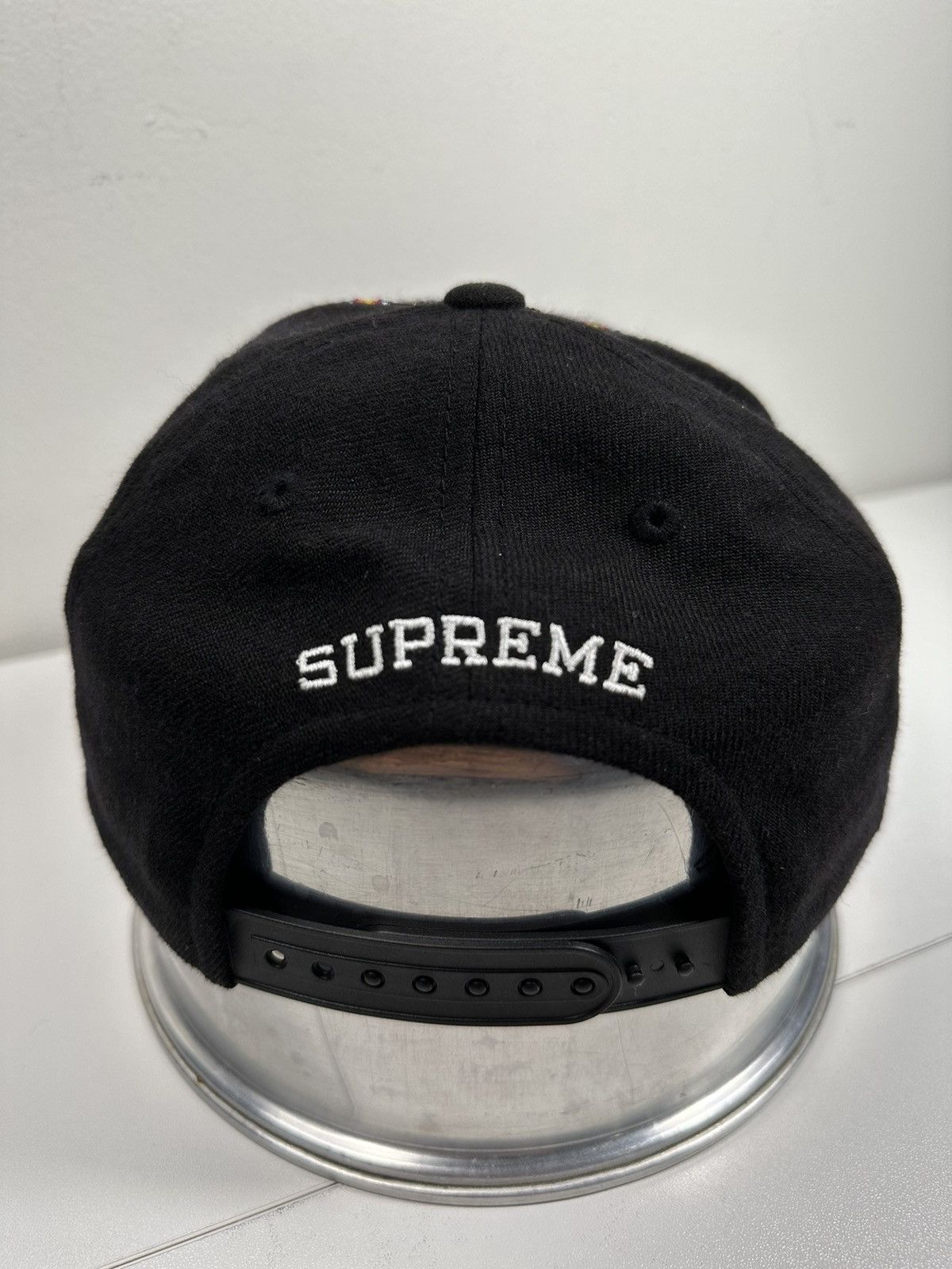 Supreme Supreme Beaded 6-Panel Cap Hat Size ONE SIZE - 5 Thumbnail