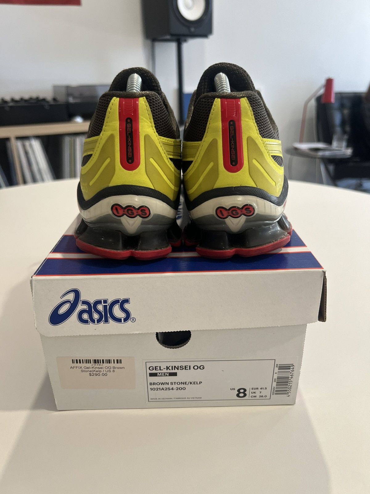 AFFXWRKS × Asics AFFIX AFFXWRKS KIKO KOSTADINOV ASICS GEL-KINSEI OG Size US 8 / EU 41 - 3 Thumbnail