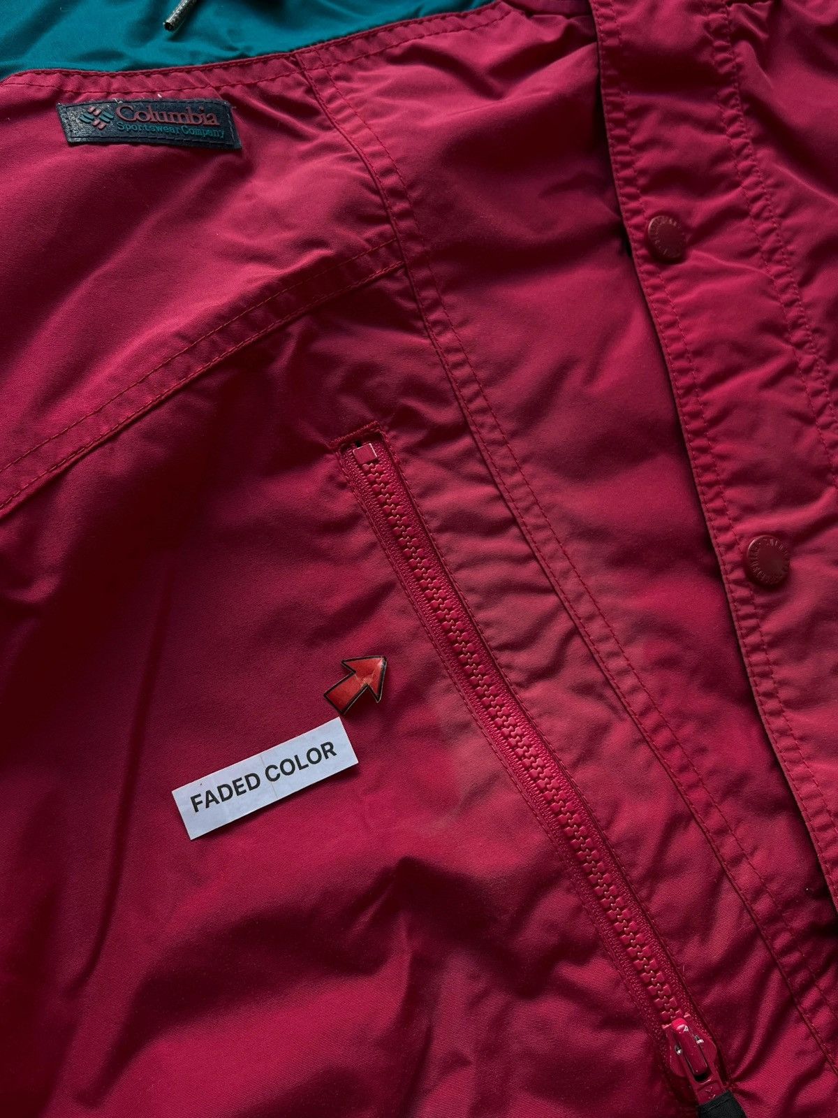 Columbia Columbia Sz M Vintage 1990s Jacket Radial Sleeve Rare Size US M / EU 48-50 / 2 - 15 Thumbnail