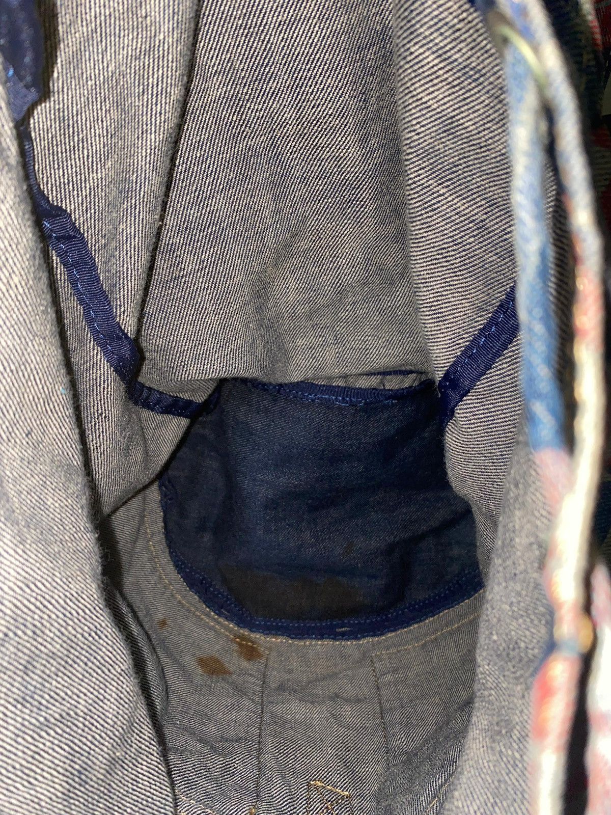 Hysteric Glamour × Vintage Hysteric Glamour American Denim Bagpack Size ONE SIZE - 8 Thumbnail
