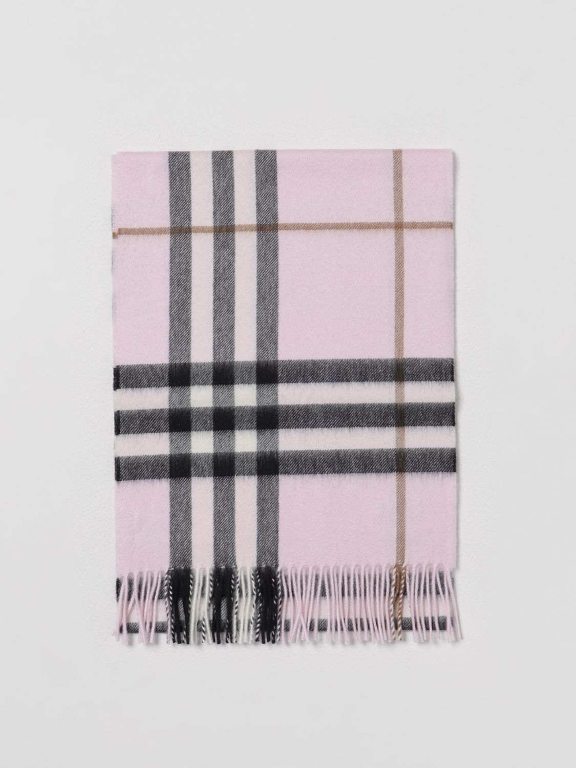 image of Burberry Scarf Woman Pink, Women's