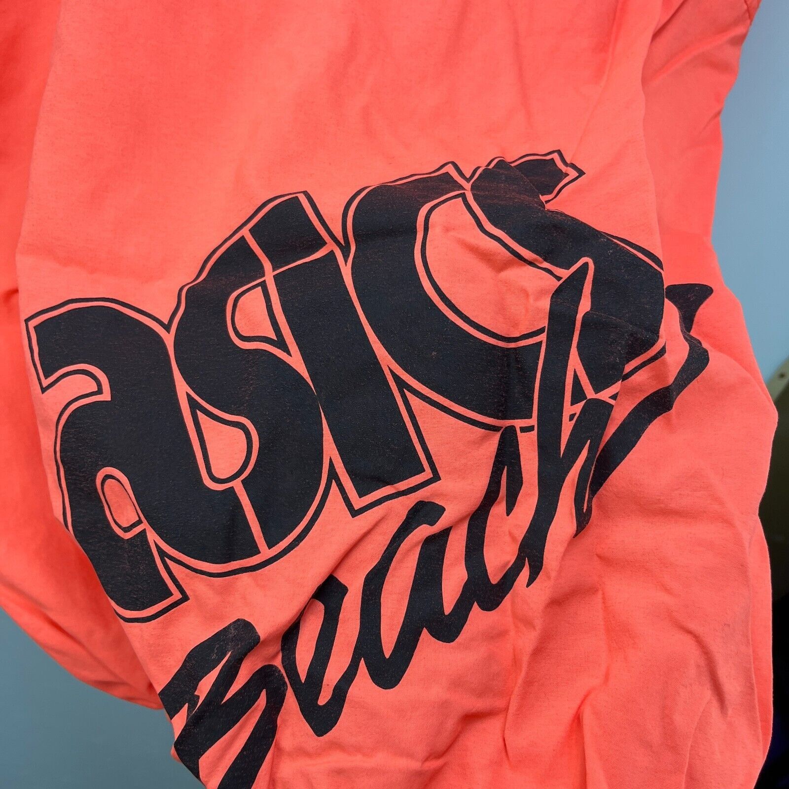 Asics × Vintage Vintage 90s Asics Beach Windbreaker Jacket Medium Size US M / EU 48-50 / 2 - 6 Thumbnail