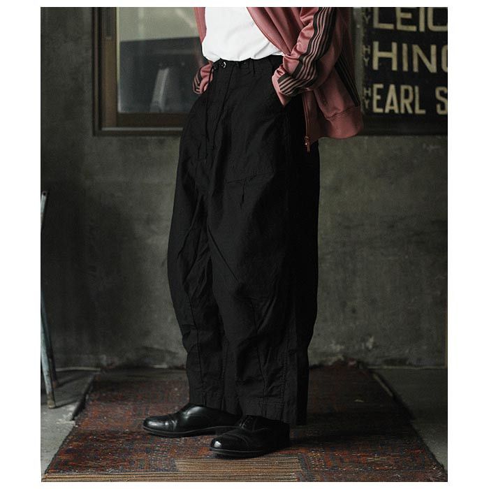 Needles [M] H.D. Pant Fatigue in Black (SS23) Size US 30 / EU 46 - 8 Thumbnail
