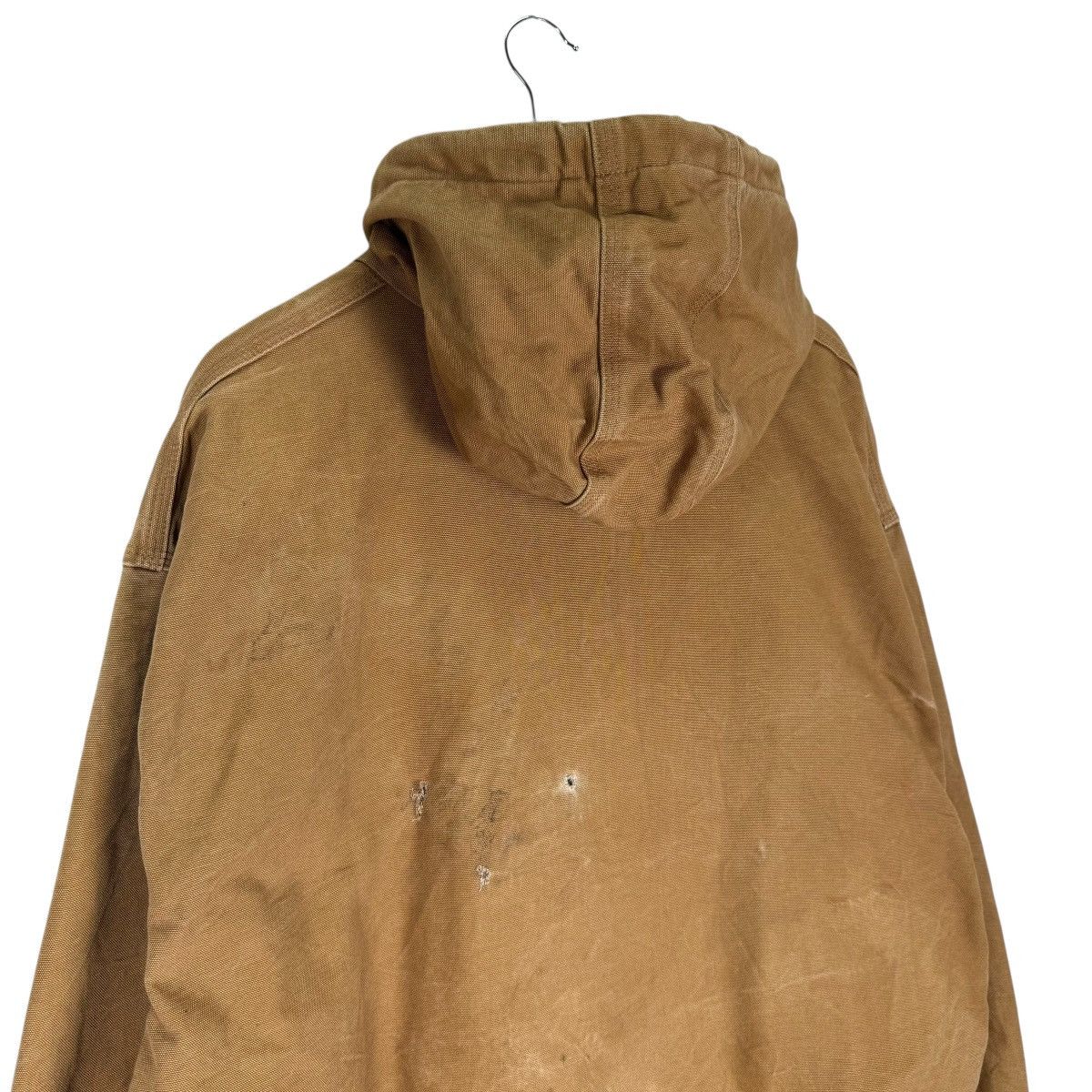 Carhartt ☀️CARHARTT HOODIE DUCK CANVAS ZIPPER JACKET SIZE 4XL Size US XXL / EU 58 / 5 - 6 Thumbnail
