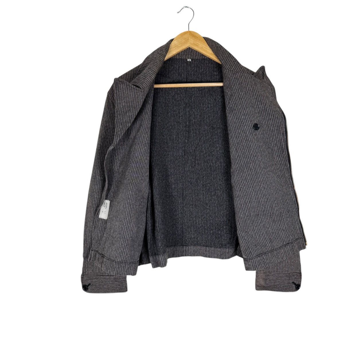 Nepenthes ❄️NEPENTHES HERRINGBONE DENIM BIKER JACKET Size US M / EU 48-50 / 2 - 9 Thumbnail