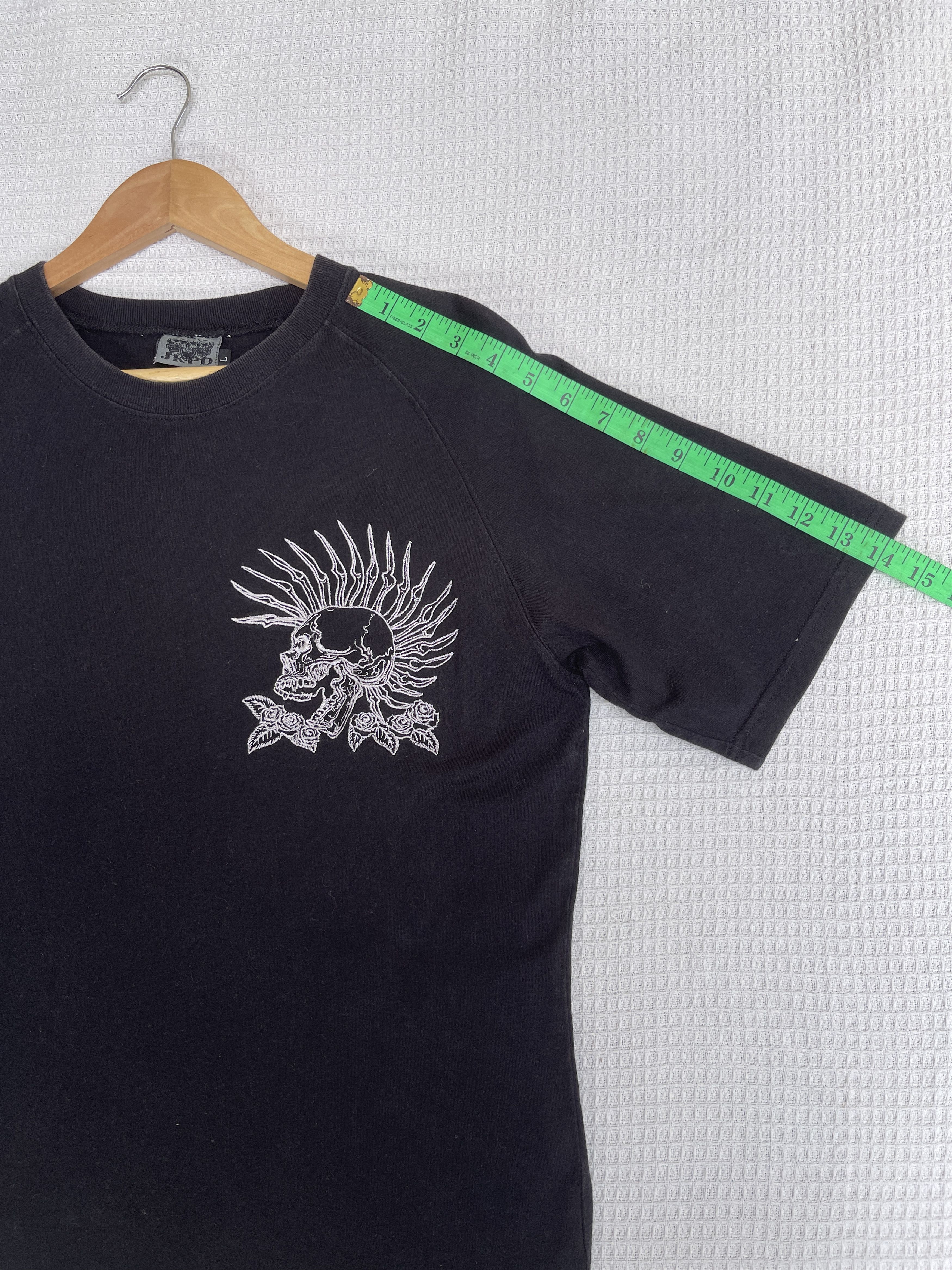 Hysteric Glamour Last Drop🔥Vtg Junkys Paradise Punk Rock Embroidered T-Shirt Size US L / EU 52-54 / 3 - 10 Thumbnail