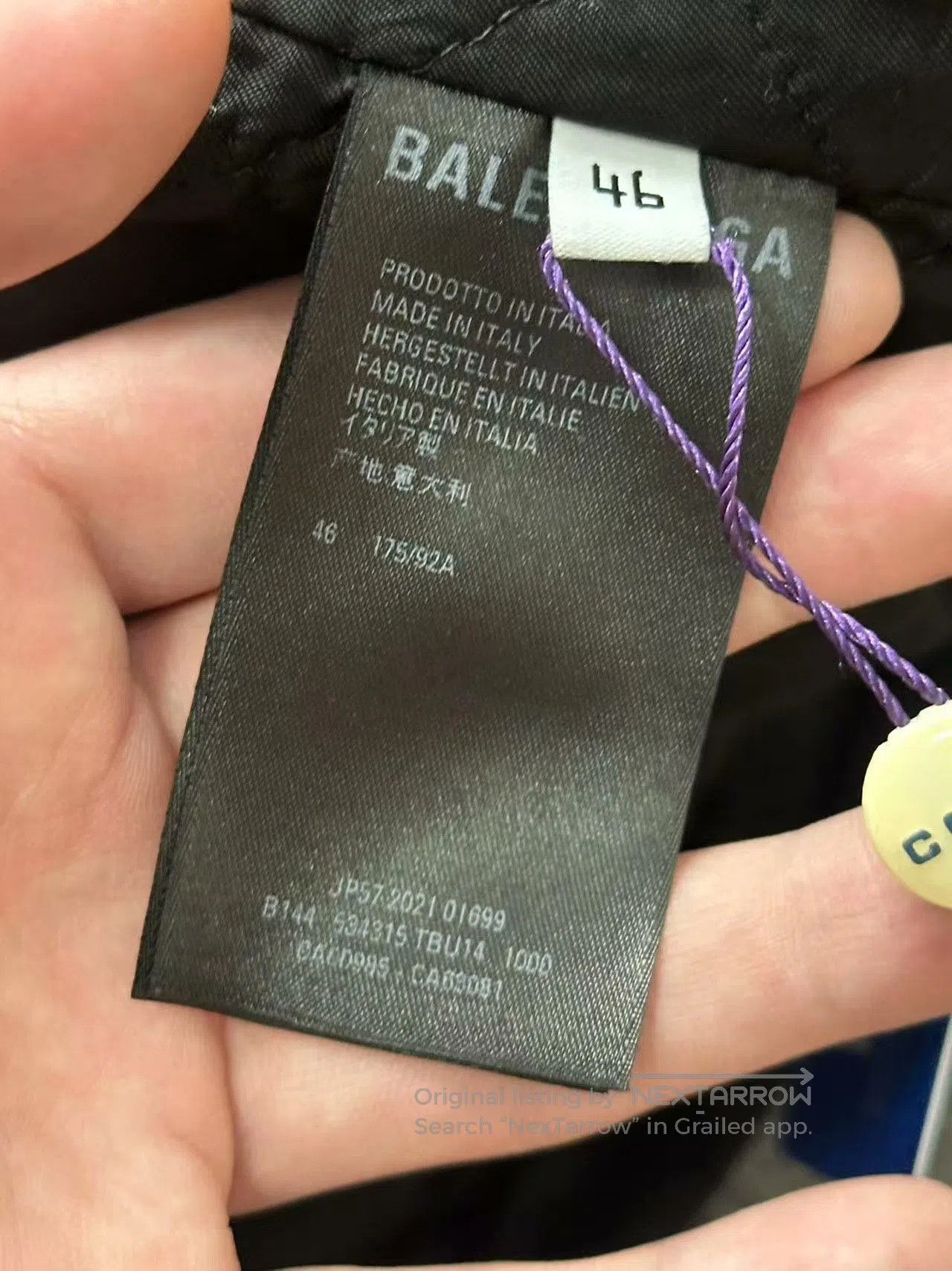 Balenciaga Balenciaga Black Wool Logo Zip Jacket. Size US M / EU 48-50 / 2 - 4 Thumbnail