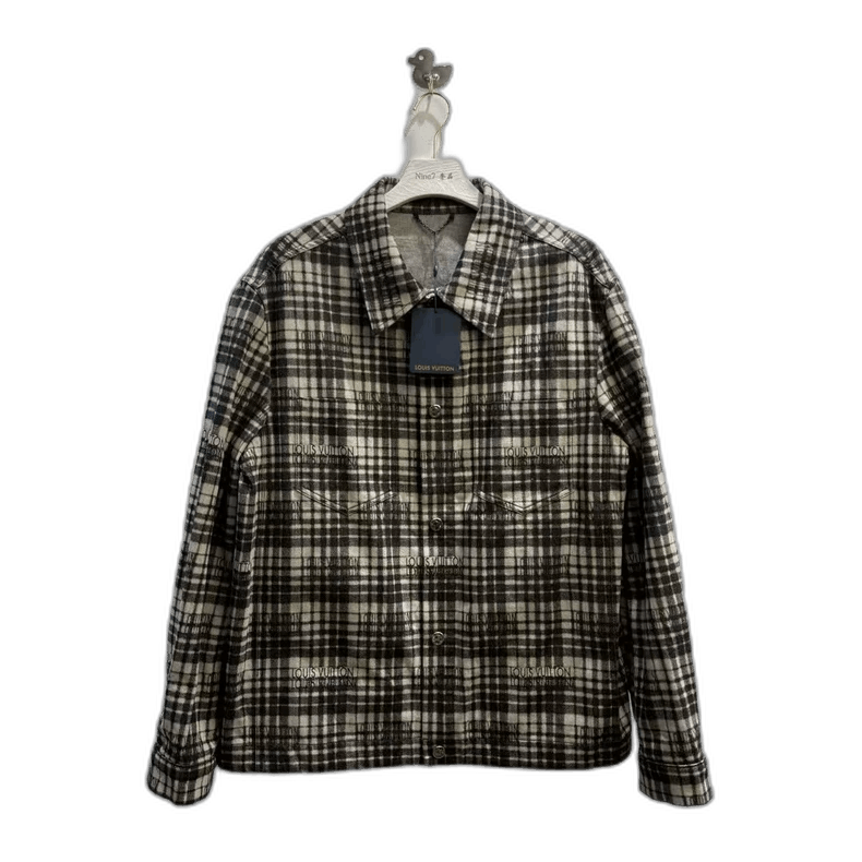 Louis Vuitton Louis Vuitton Checkered Logo Jacket 2023 Size US L / EU 52-54 / 3 - 1 Thumbnail