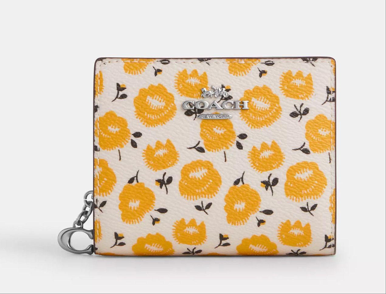 Coach Snap Wallet With Floral Print CBO76 Size ONE SIZE - 1 Thumbnail