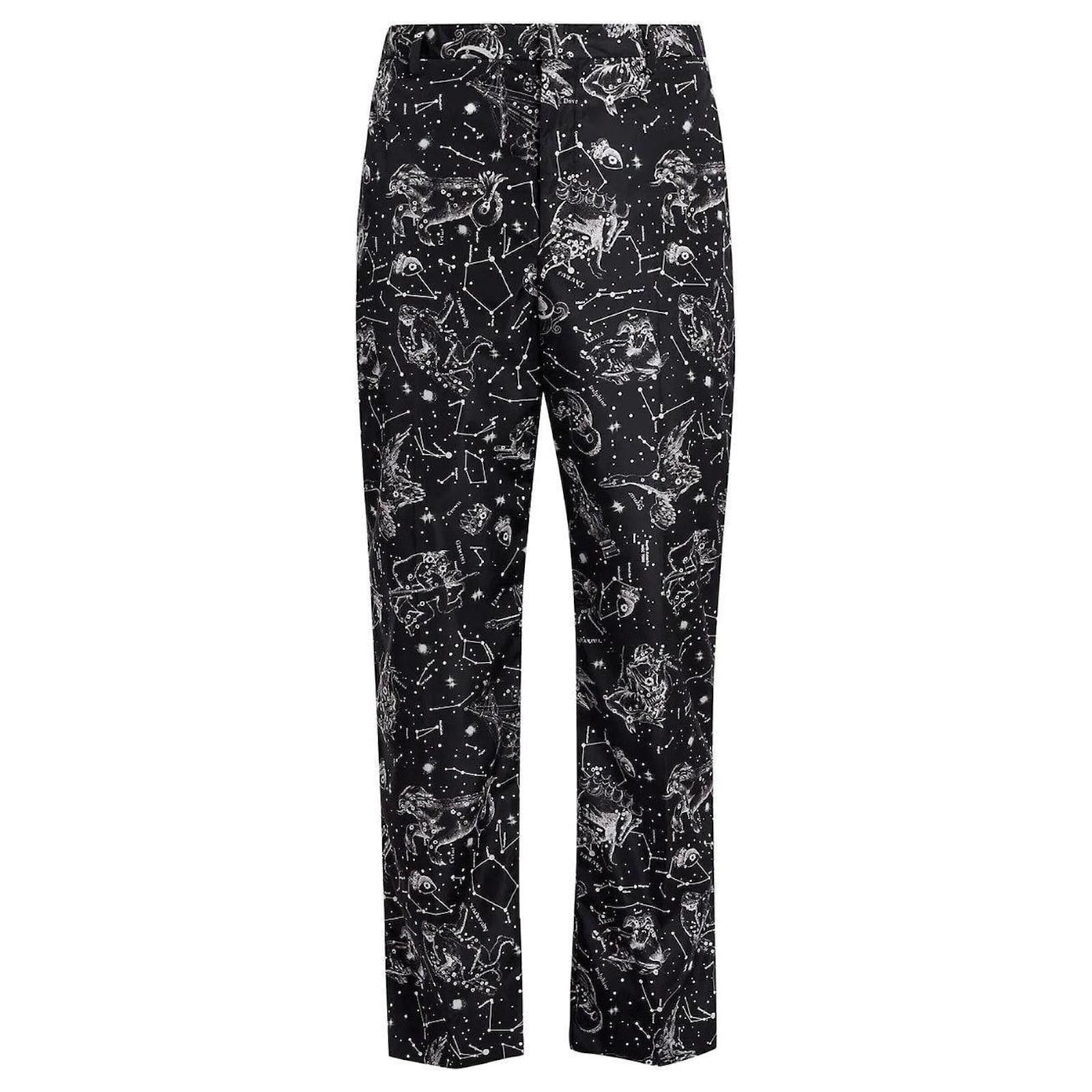 Valentino o1y0525 Casual Pant in Black/White Size US 30 / EU 46 - 1 Thumbnail