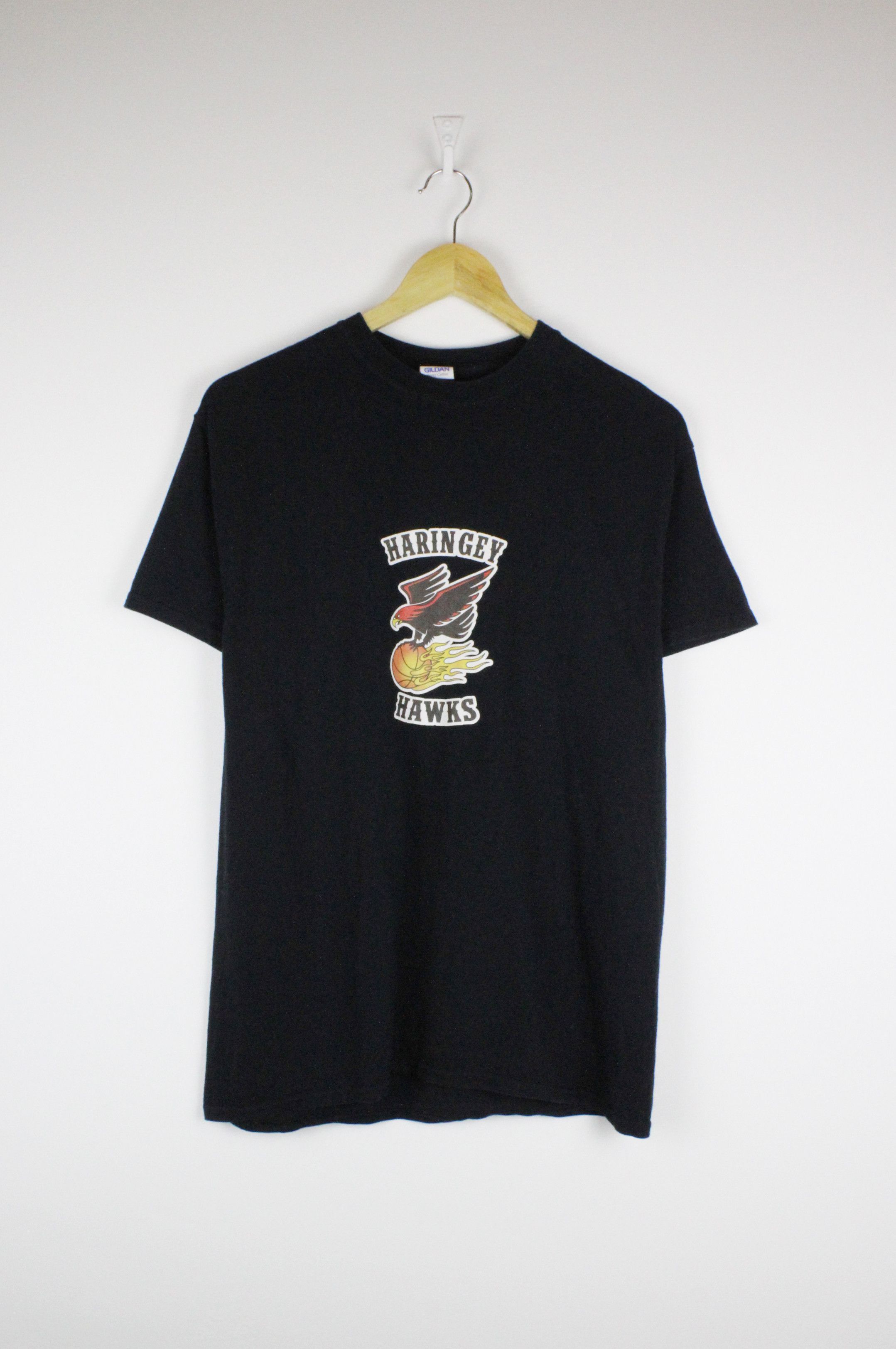 NBA × Vintage Vintage Haringey Hawks Basketball Club T-shirt Size US M / EU 48-50 / 2 - 1 Thumbnail