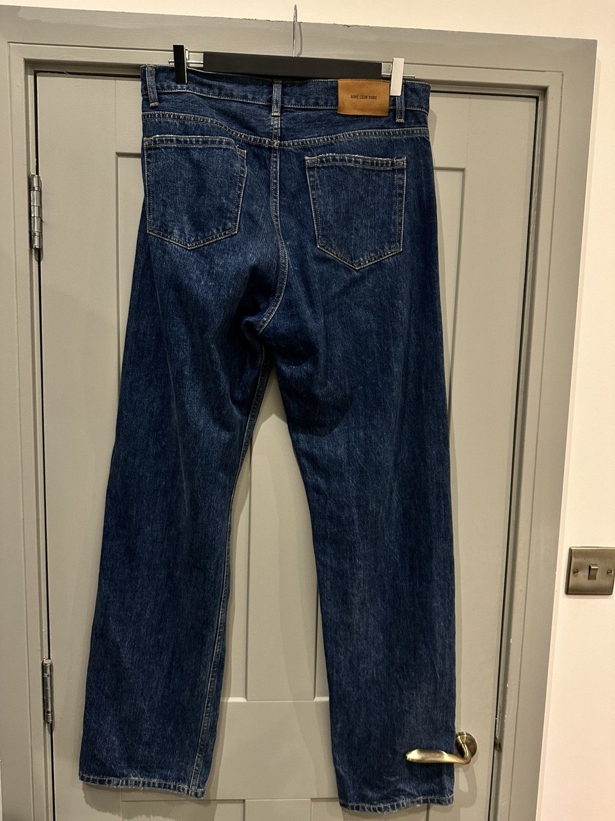 Aime Leon Dore Loose Fit Selvedge Denim Jeans Size US 32 / EU 48 - 3 Thumbnail