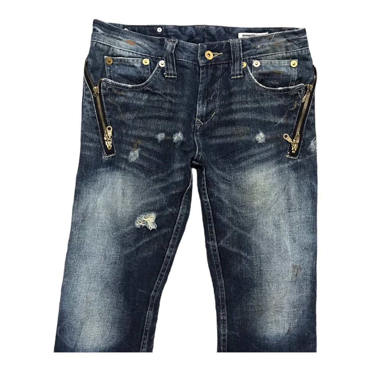Hysteric Glamour × Le Grande Bleu (L.G.B.) × semanticdesign Semantic Design Flare Multi Pocket Pant Size US 32 / EU 48 - 6 Thumbnail