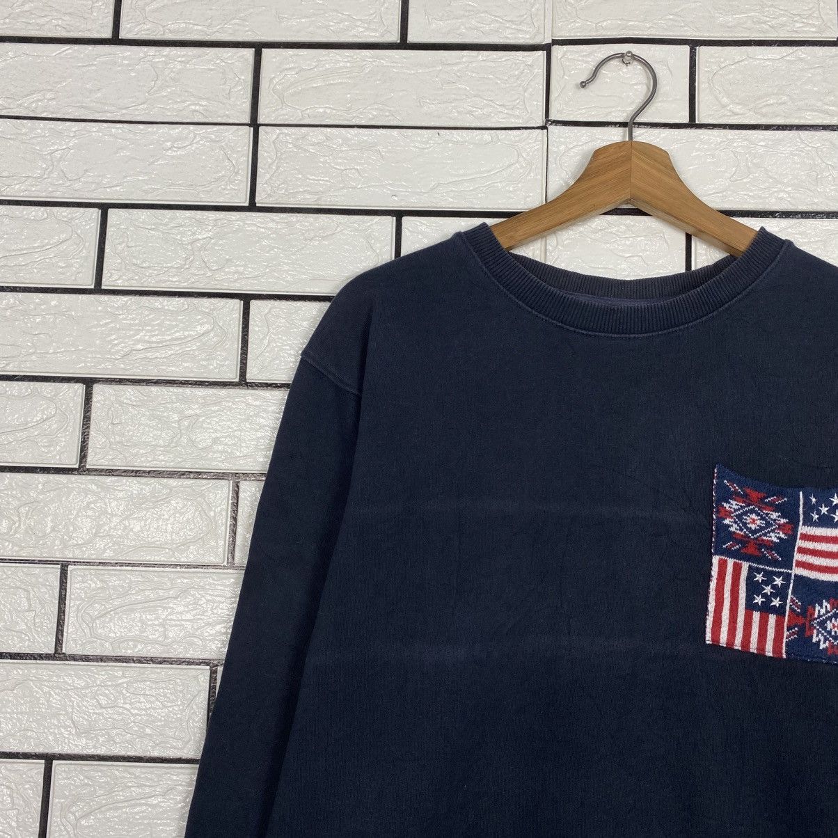 Hysteric Glamour 📌Vintage Sweatshirt The Rodeo Crowns Big Logo Size US L / EU 52-54 / 3 - 8 Thumbnail