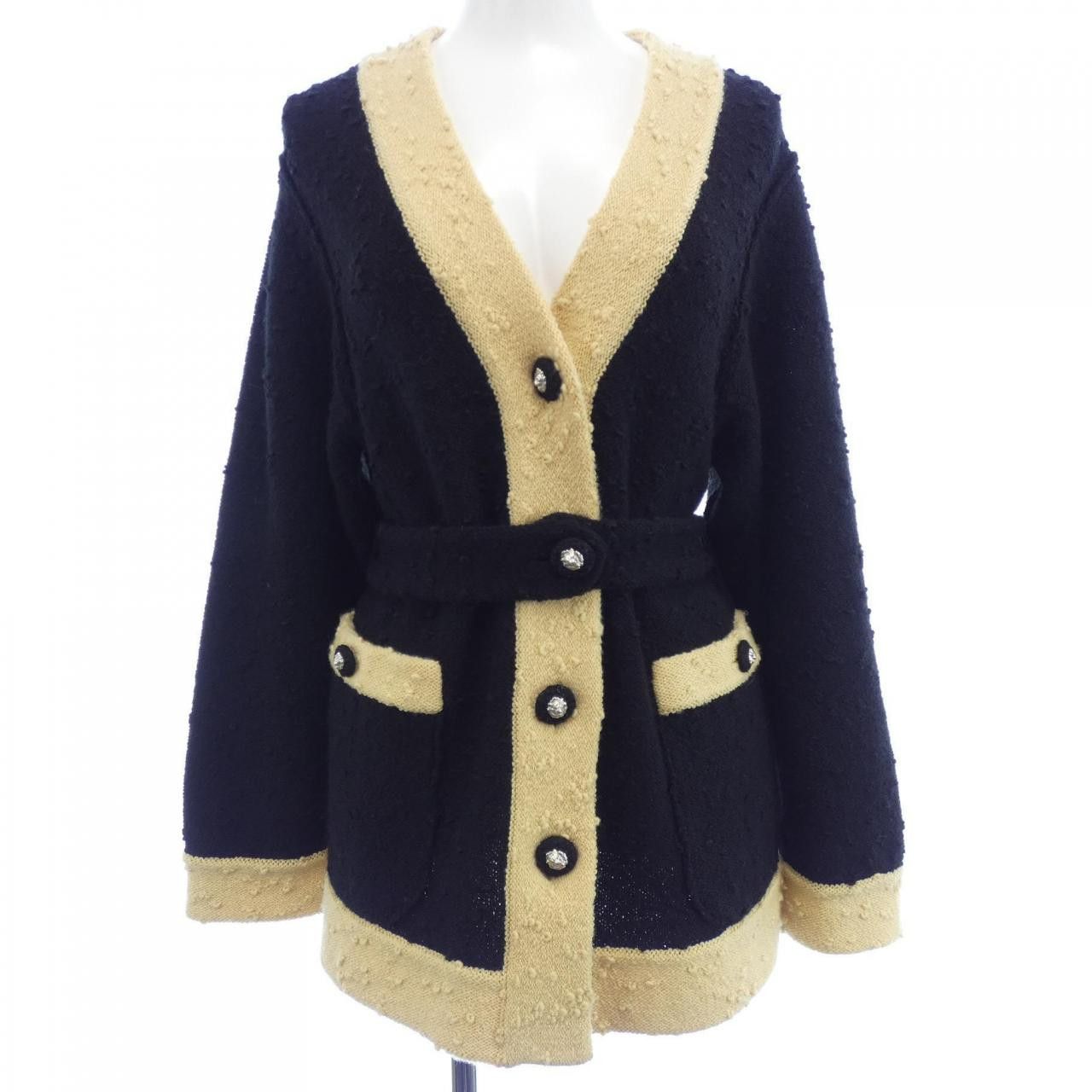 Chanel Chanel Chanel LOOK21 Cardigan Textile Tops P78433K11320 DUTY FREE for USA Size ONE SIZE - 1 Thumbnail