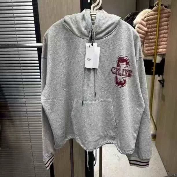 Celine Celine Logo Slogan Hoodie Size US L / EU 52-54 / 3 - 1 Thumbnail