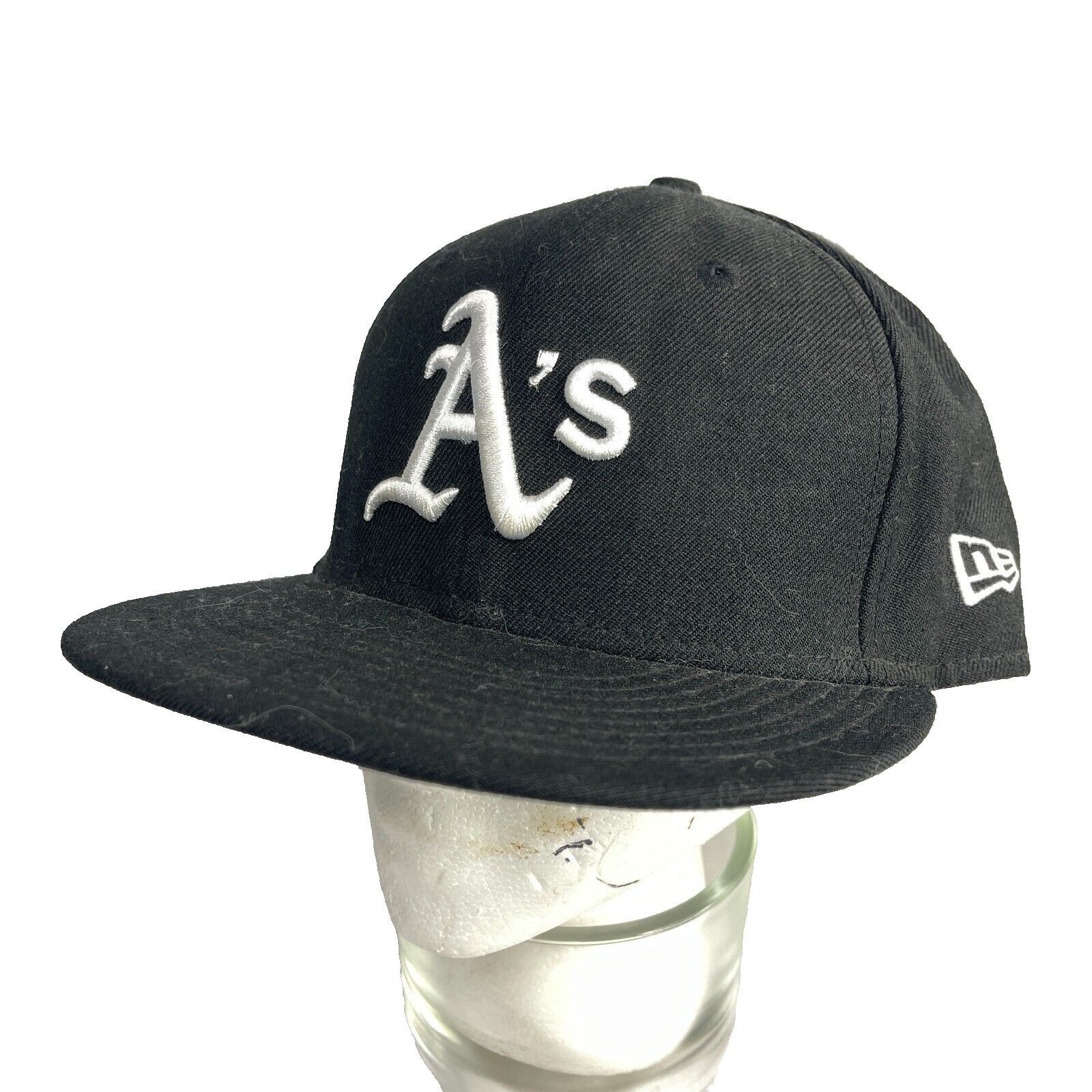 New Era Oakland A's Athletics New Era 7.5 MLB Fitted Baseball Cap In Size 46 - 2 Thumbnail