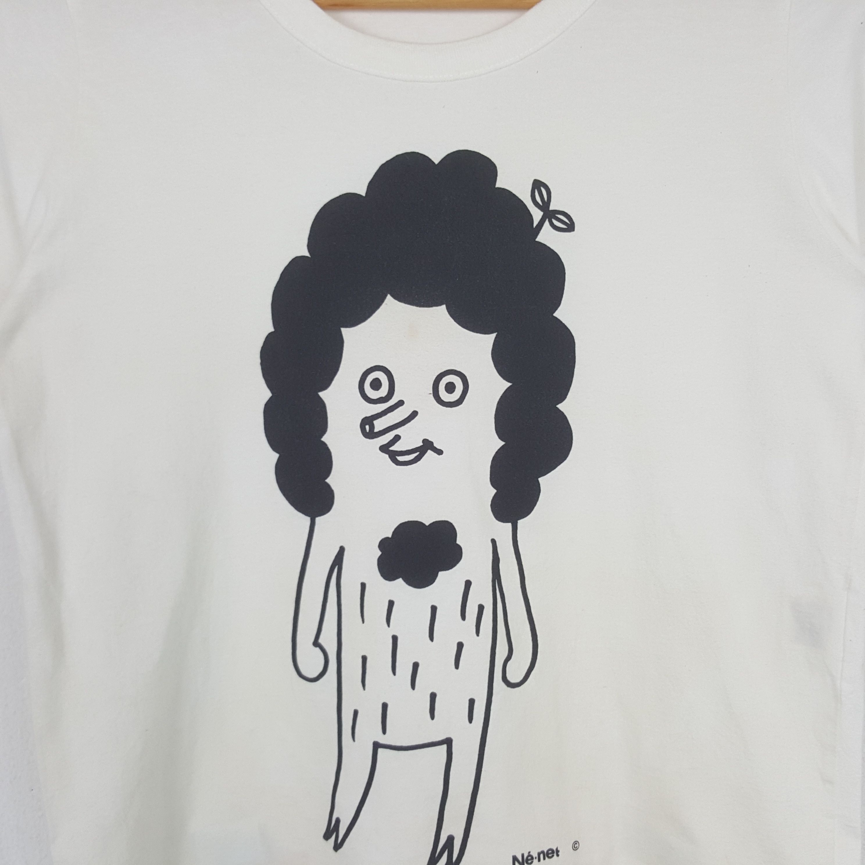 Ne-Net Vintage Ne-Net by Issey Miyake Designer Tshirt C294N4 Size US XS / EU 42 / 0 - 2 Thumbnail