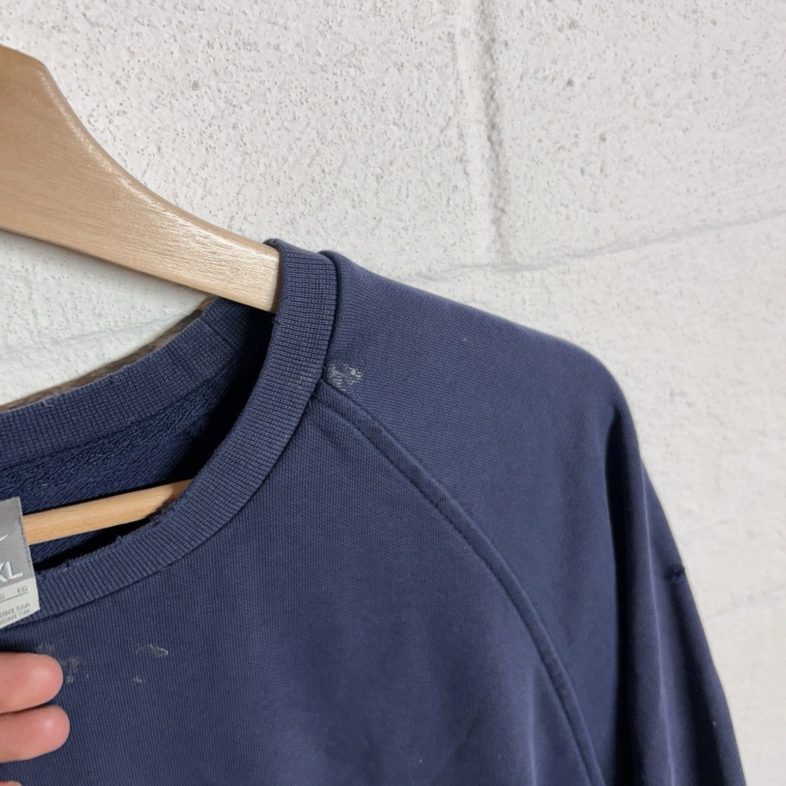 Nike Vintage Y2K Nike Distressed Pullover Sweatshirt Size XL Size US XL / EU 56 / 4 - 8 Thumbnail