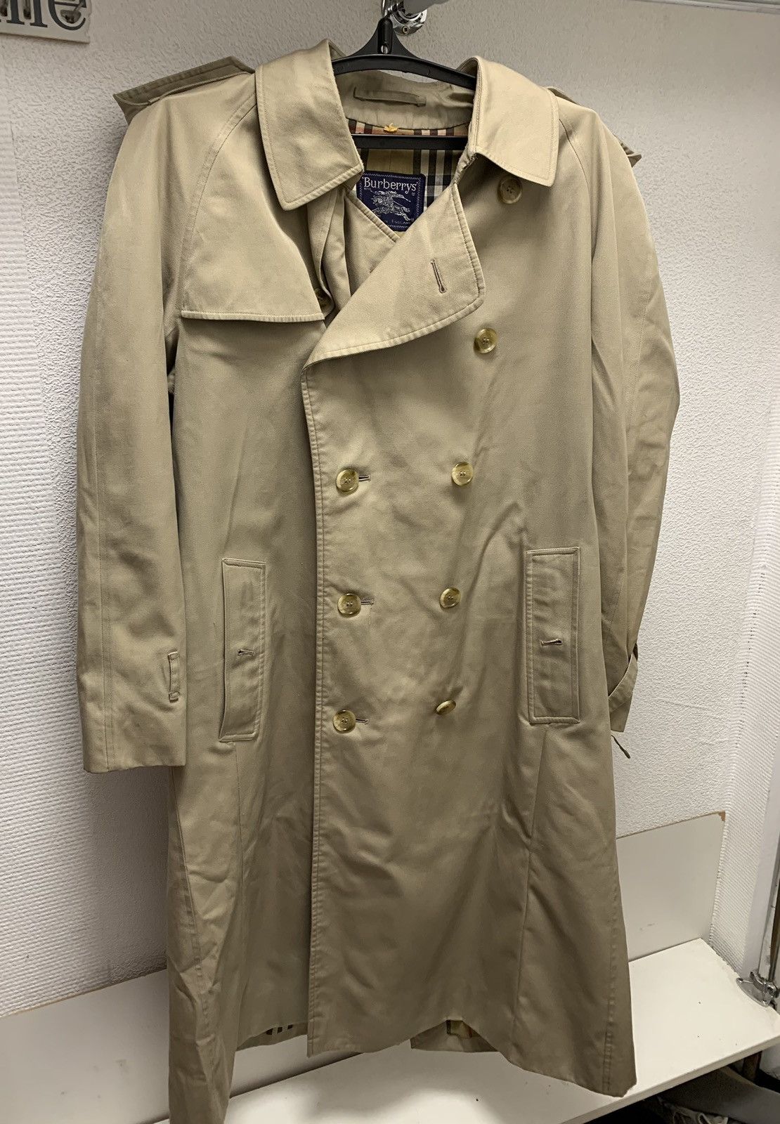 Burberry × Burberry Prorsum × Vintage Burberry vintage tranche S-M sz nova check fullprint Size L / US 10 / IT 46 - 6 Thumbnail