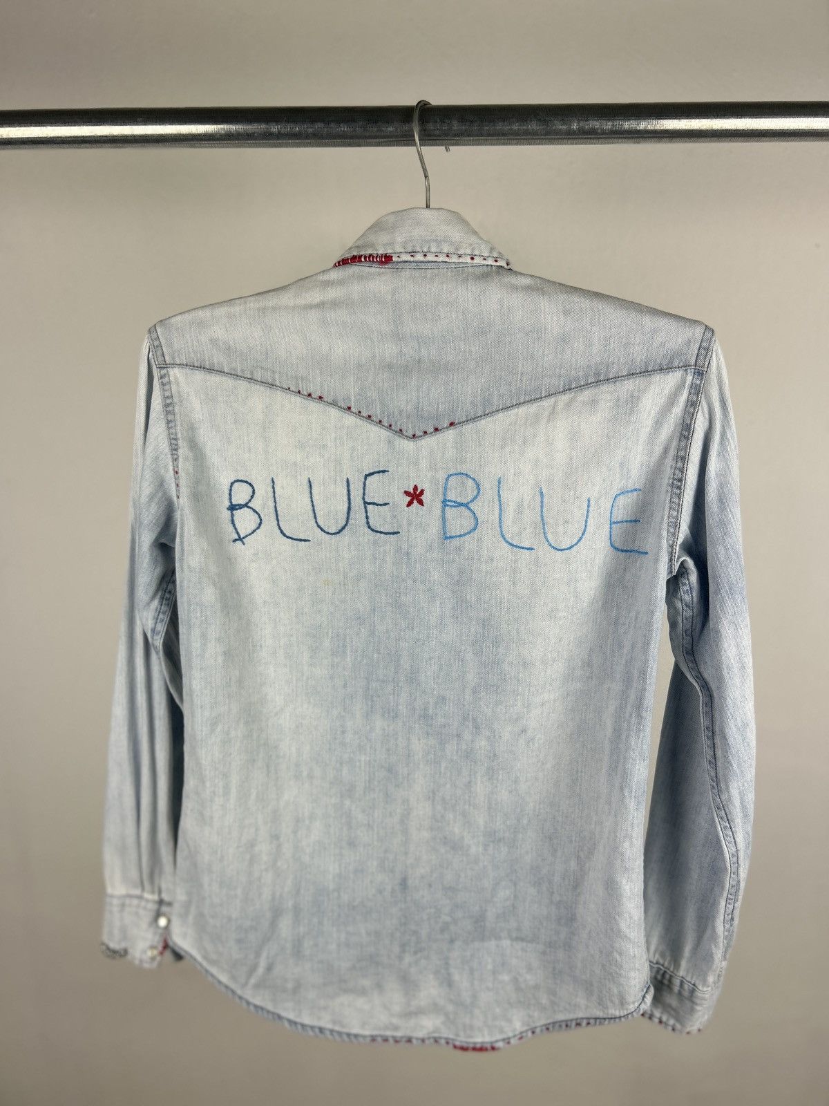 Blue Blue Japan Blue Blue Western Shirt Customised Size US XS / EU 42 / 0 - 1 Thumbnail