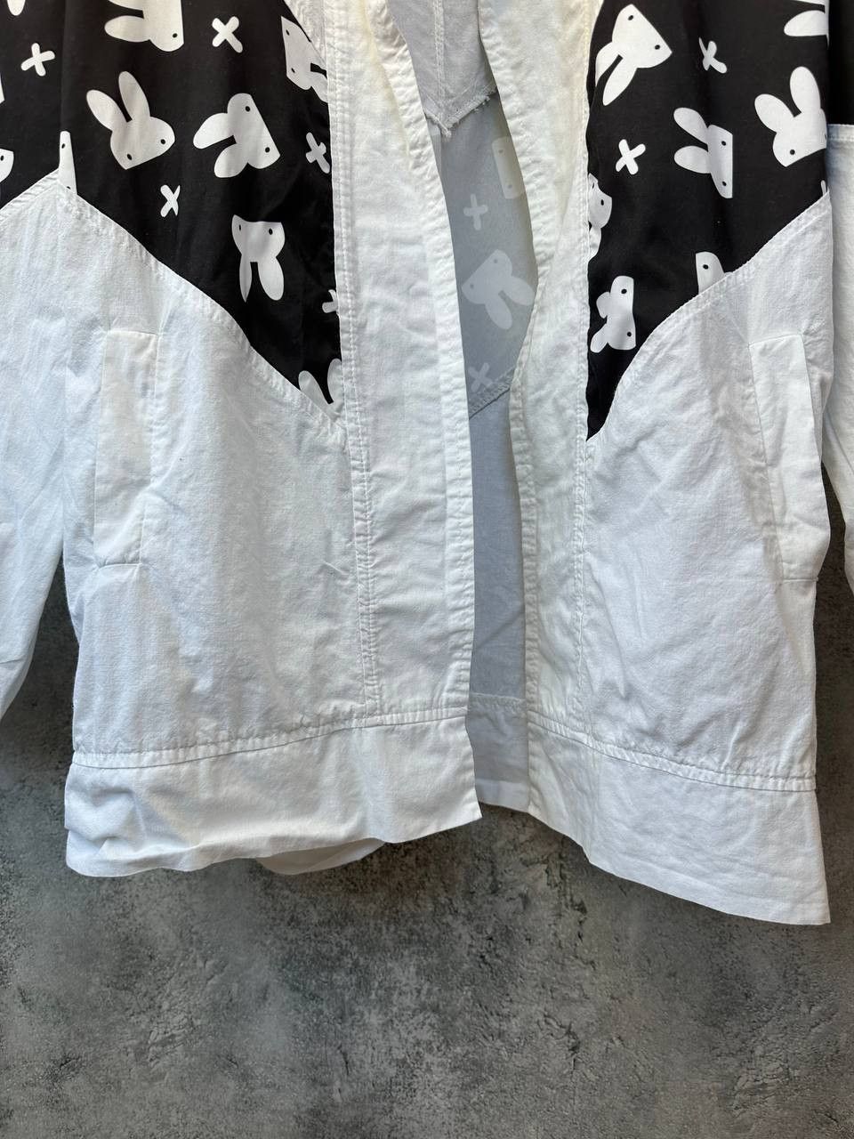 Other Vivetta Oversized Open-Front Shirt/Jacket Bunny Print Size ONE SIZE - 8 Thumbnail