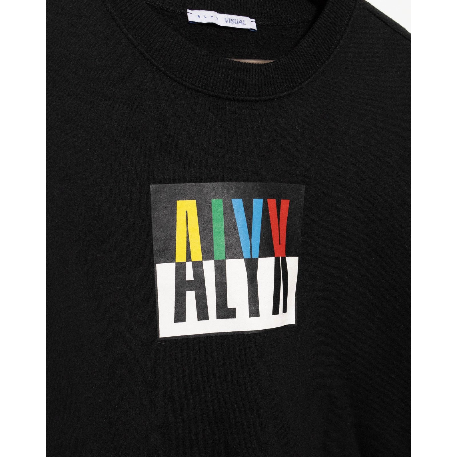 Alyx ALYX "VISUAL" BLOCK LOGO CREW NECK SWEATER Size US S / EU 44-46 / 1 - 3 Thumbnail
