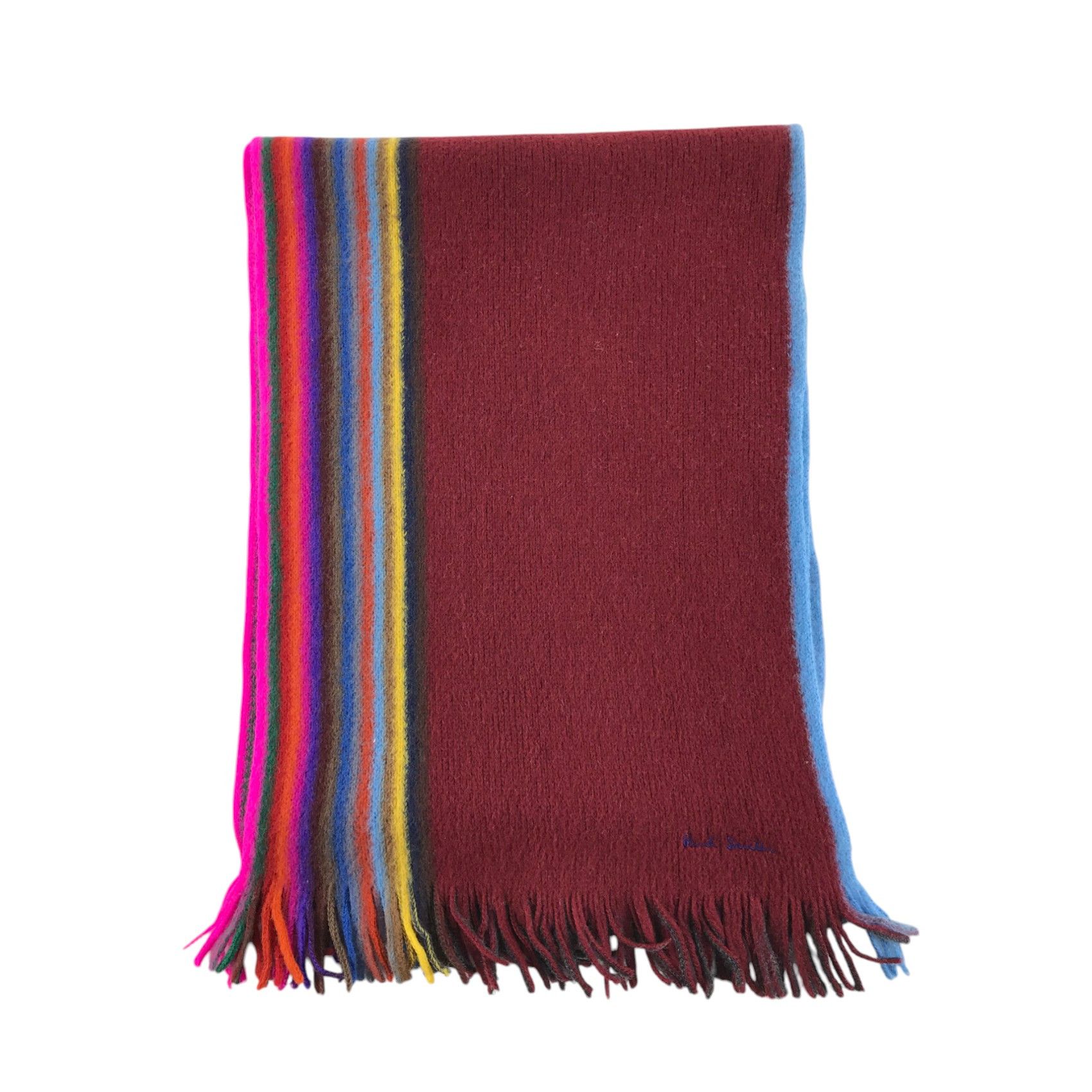 Paul Smith × Vintage Paul Smith Scarf / Muffler / Neckwear - WW2428 Size ONE SIZE - 2 Thumbnail