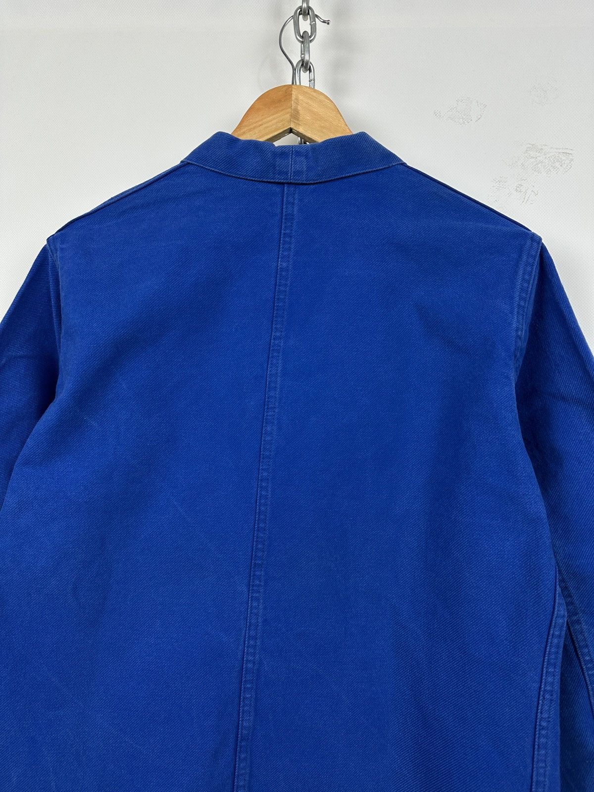 Le Laboureur 80s Vintage Lutteurs French Workwear Sanfor Chore Jacket Size US M / EU 48-50 / 2 - 18 Thumbnail