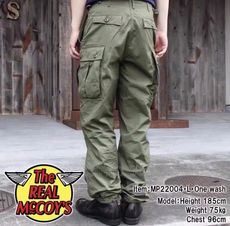 The Real McCoy's The Real McCoys Thin material M65 military pants Size US 30 / EU 46 - 2 Thumbnail