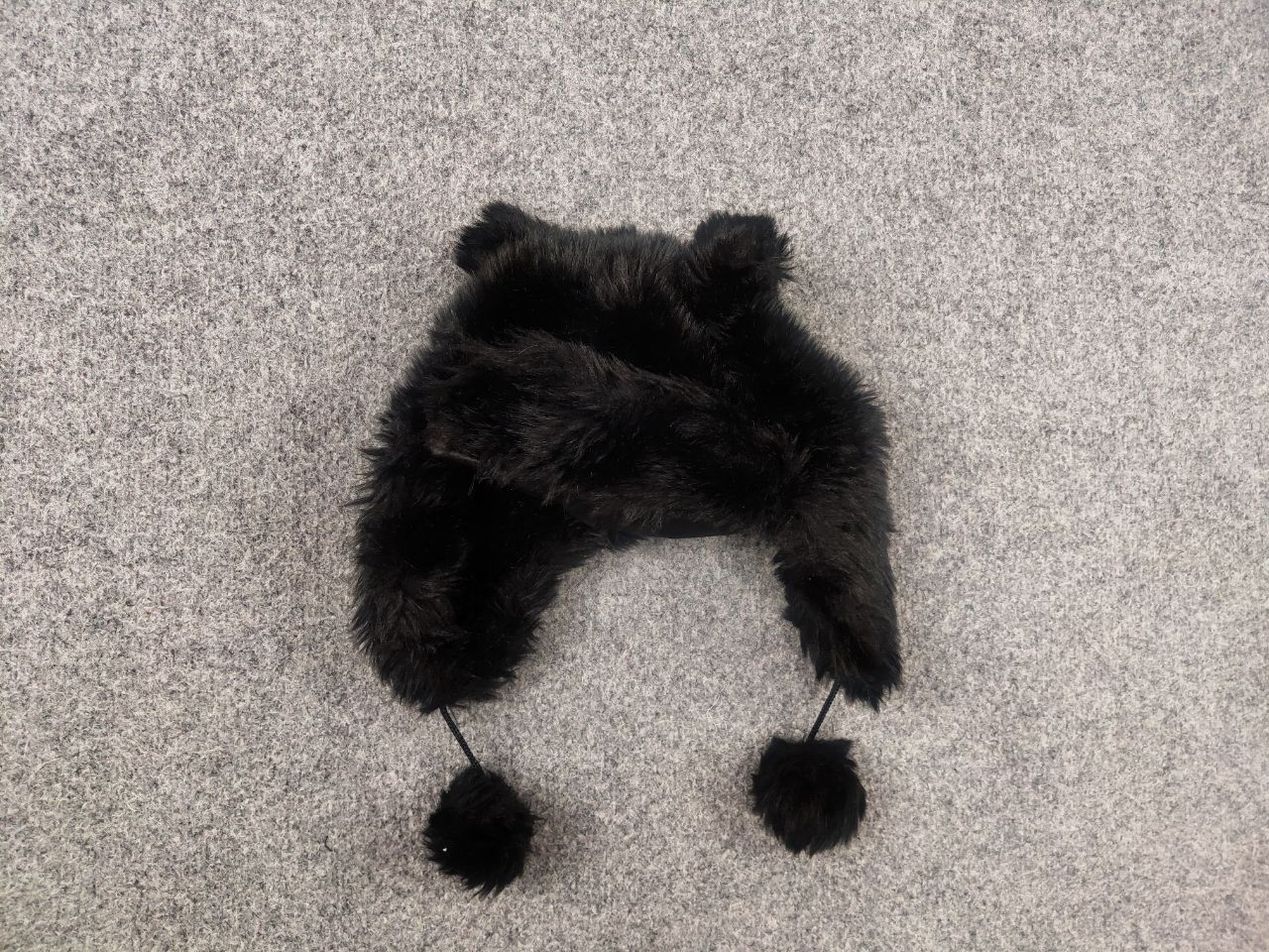 Le Grande Bleu (L.G.B.) Vintage Japan Fuzzy hysteric glamour Style Fur Ushanka Hat Size ONE SIZE - 6 Thumbnail