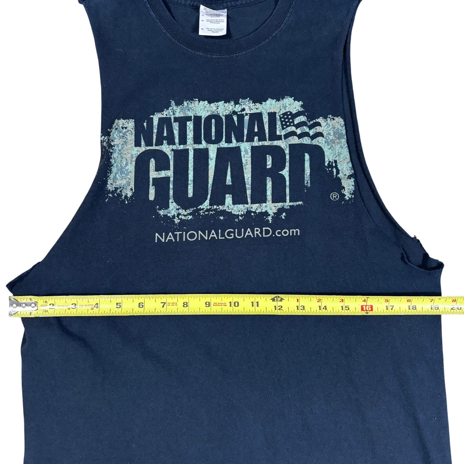 NASCAR y2k 2000s style Nascar Graham Rahal National Guard tanktop M Size US M / EU 48-50 / 2 - 6 Thumbnail