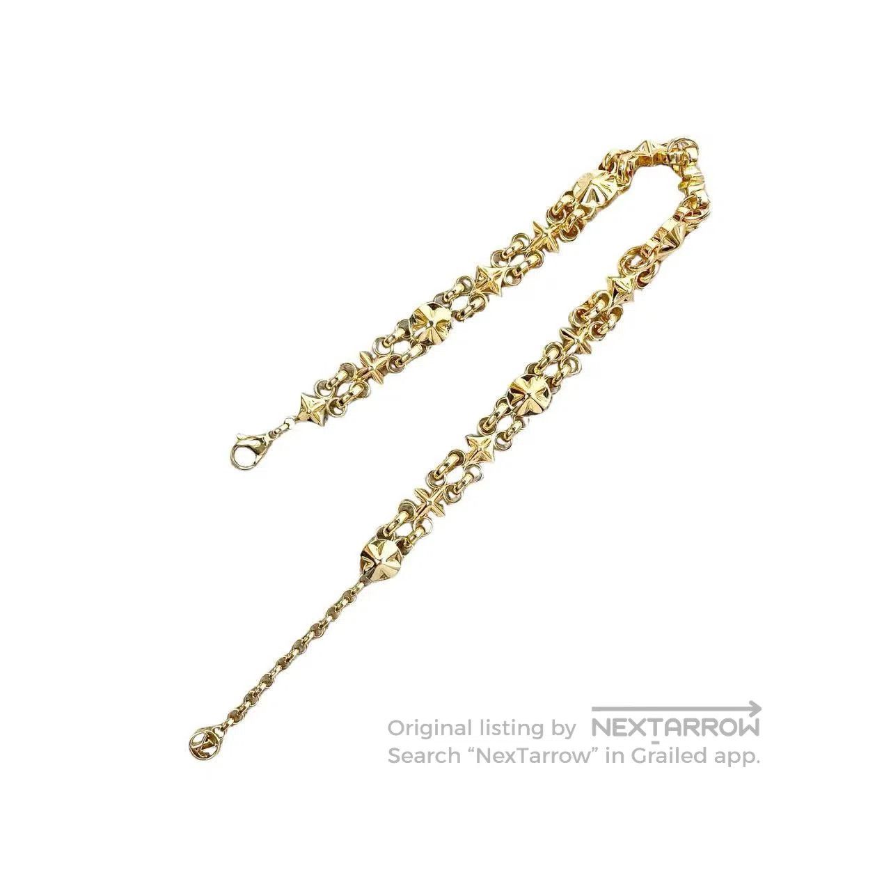 Louis Vuitton Louis Vuitton Golden patchwork necklace| Size ONE SIZE - 3 Thumbnail