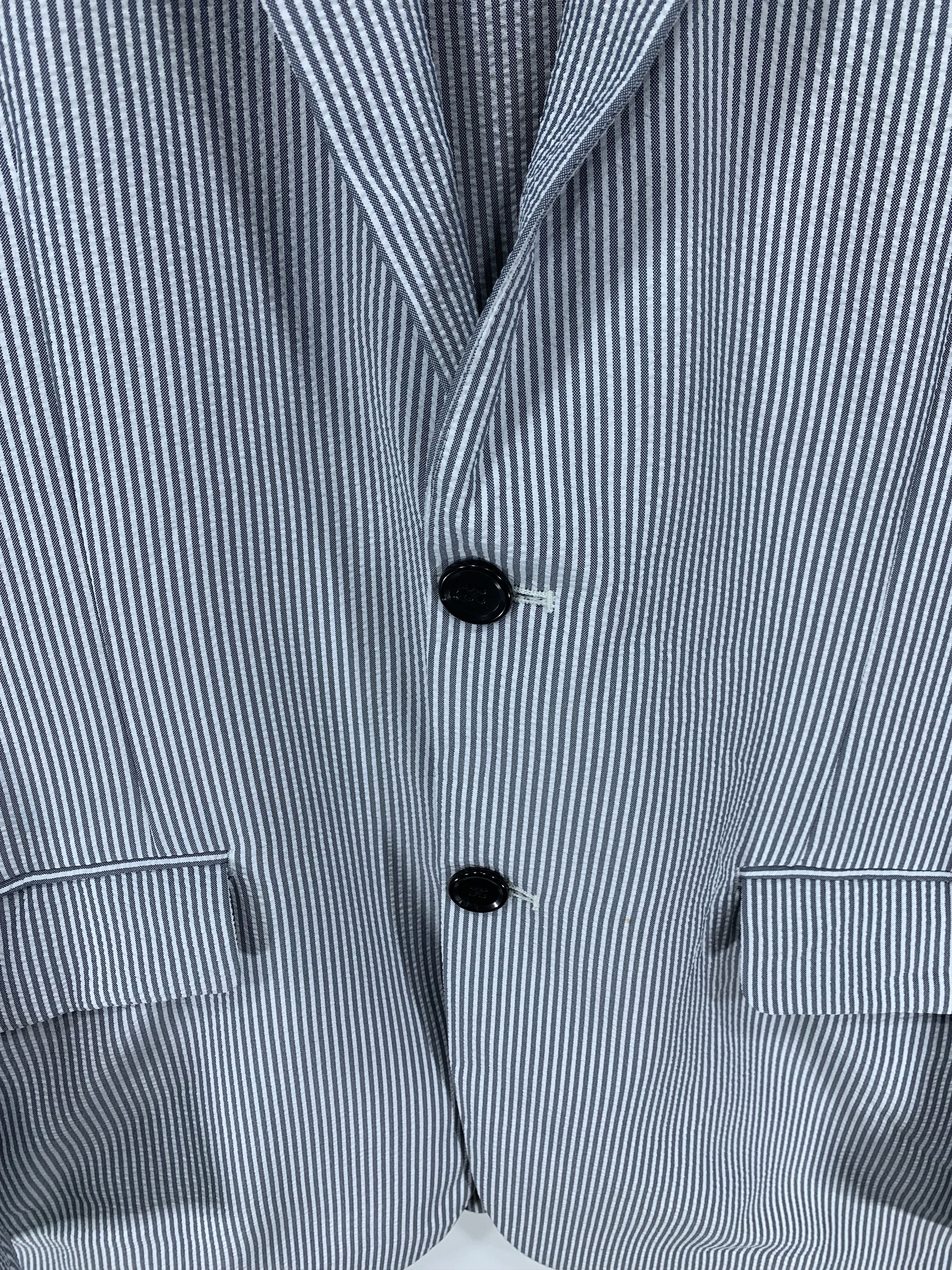 GU × Japanese Brand GU hickory stripe Light Blazer Size US S / EU 44-46 / 1 - 2 Thumbnail
