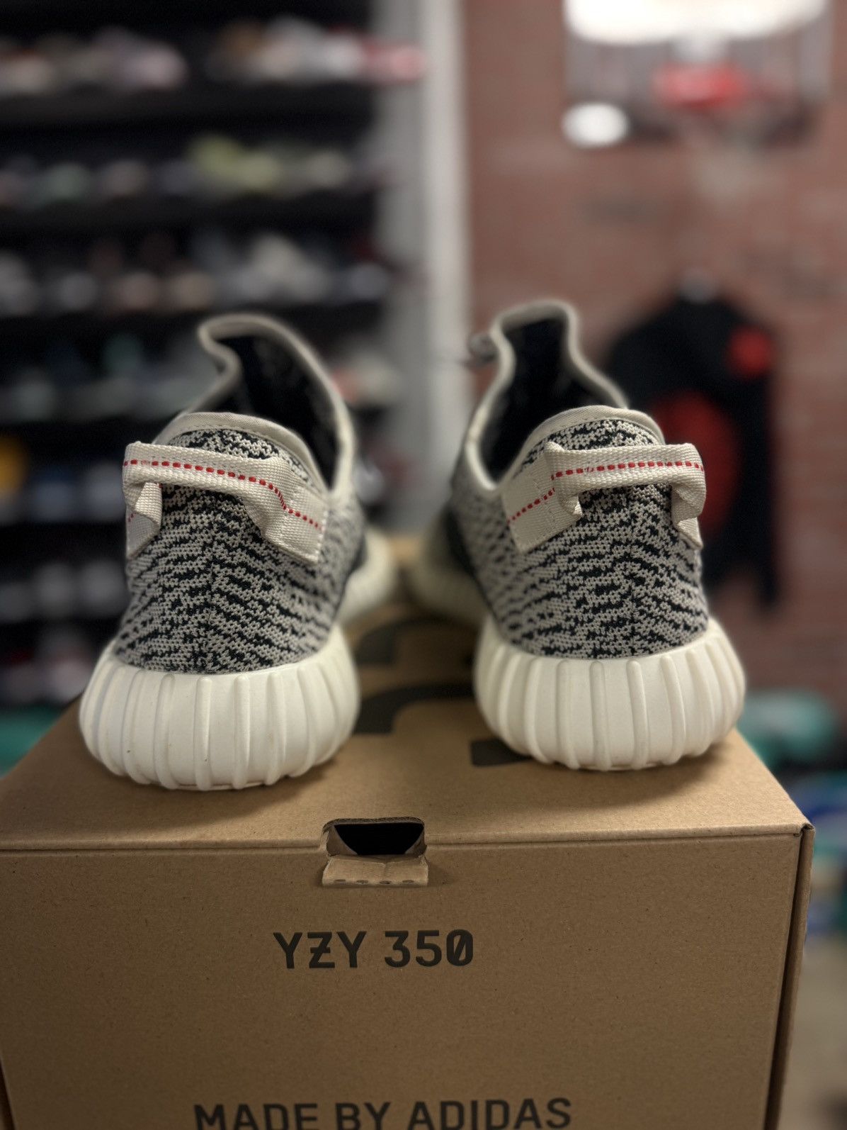 Adidas × Yeezy Yeezy 350 Turtle Dove Size 11.5 (AQ4832) Clean OG All Size US 11.5 / EU 44-45 - 9 Thumbnail