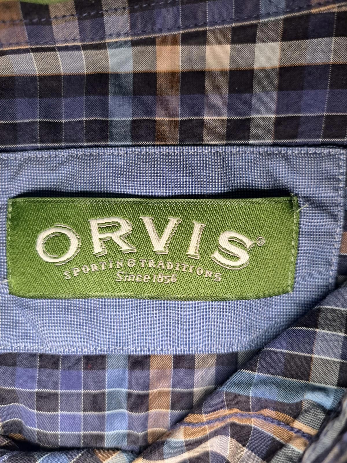 Orvis Orvis Button Up Shirt Mens Large Multicolor Check Cotton Size US L / EU 52-54 / 3 - 2 Thumbnail