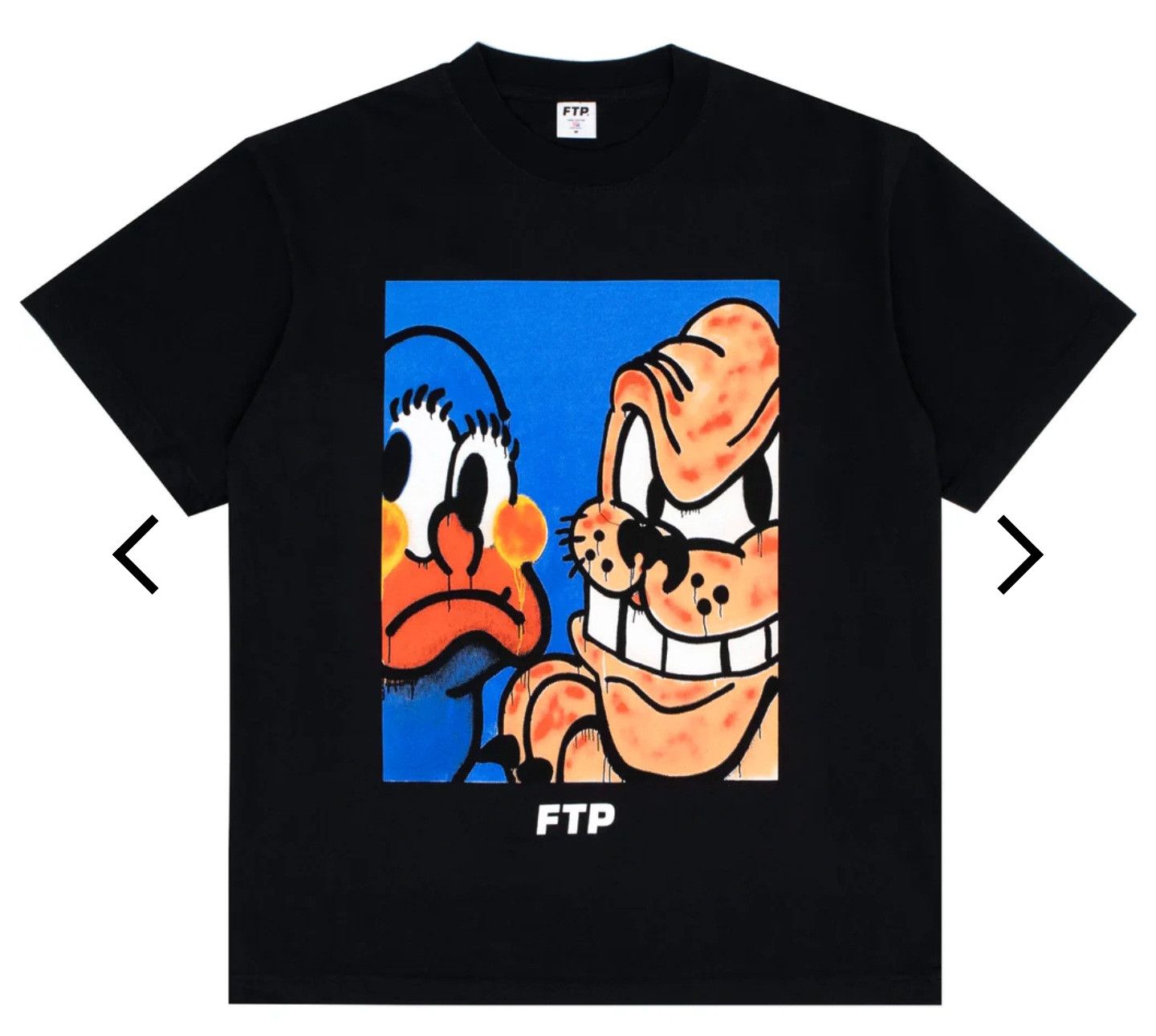 Fuck The Population FTP + SLAWN DOG TEE (BLACK) Size US L / EU 52-54 / 3 - 1 Thumbnail