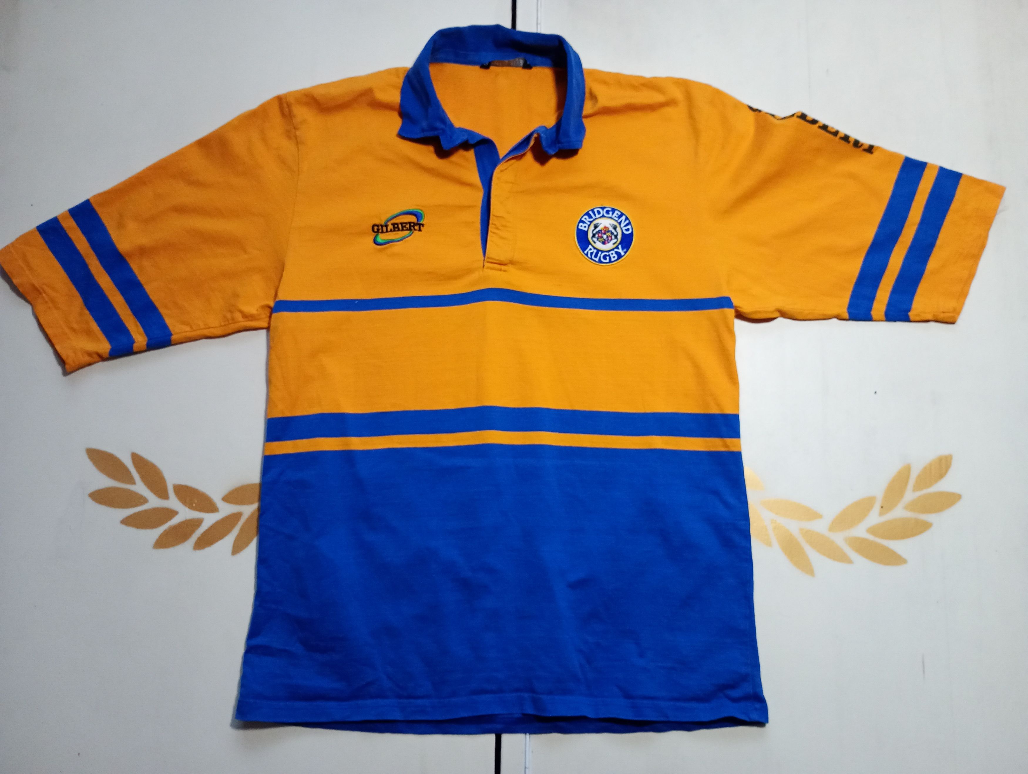 Other Gilbert Bridgend Rugby Shirt Vintage Size M Size US M / EU 48-50 / 2 - 2 Thumbnail
