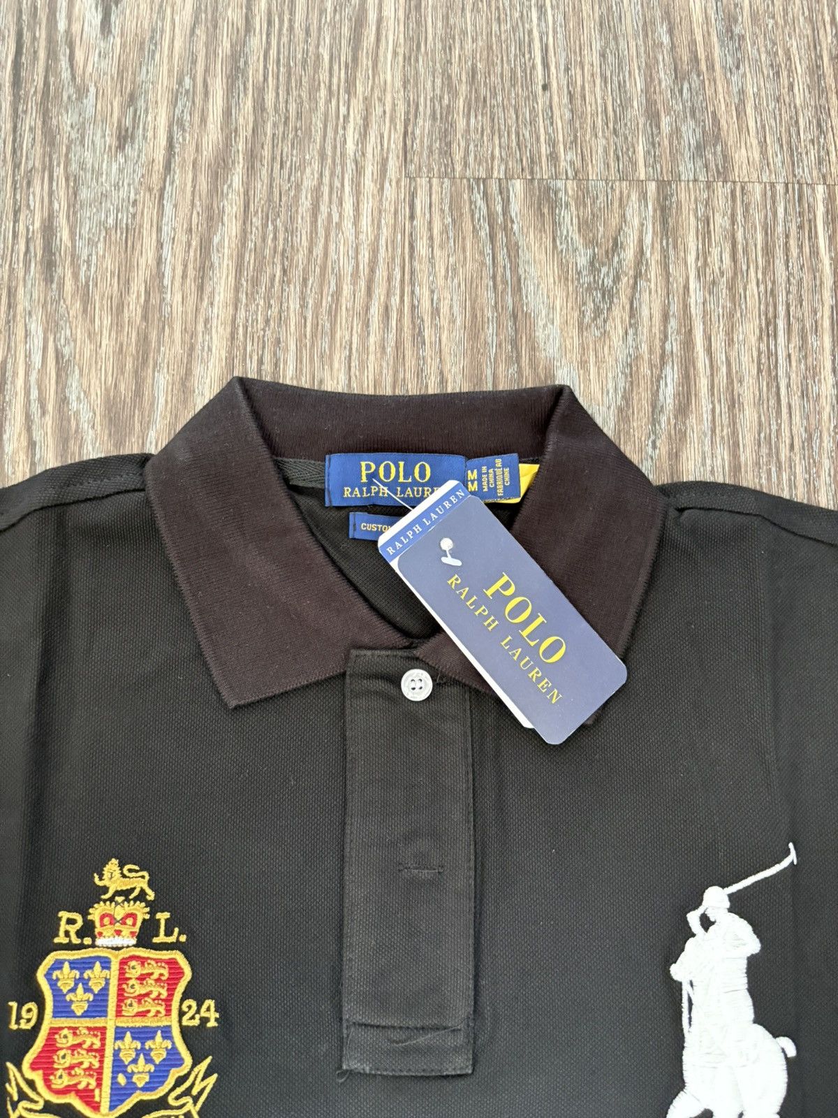 Ralph Lauren Ralph Lauren Black Polo Shirt Size M Size US M / EU 48-50 / 2 - 3 Thumbnail